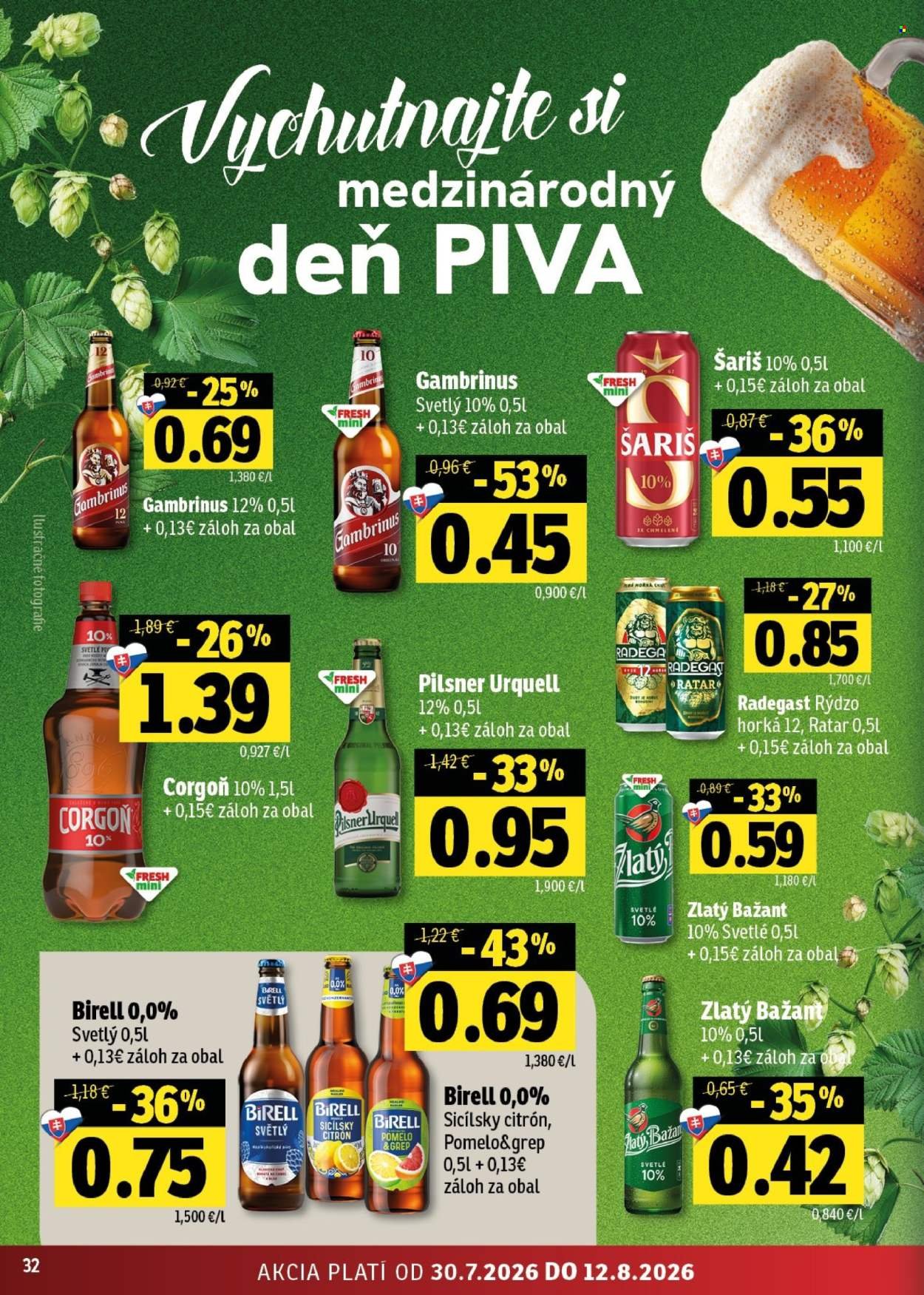 FRESH leták - Stredné a západné Slovensko