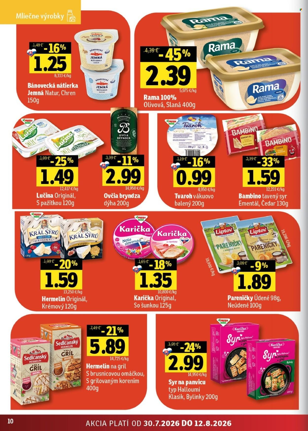 FRESH leták - Stredné a západné Slovensko