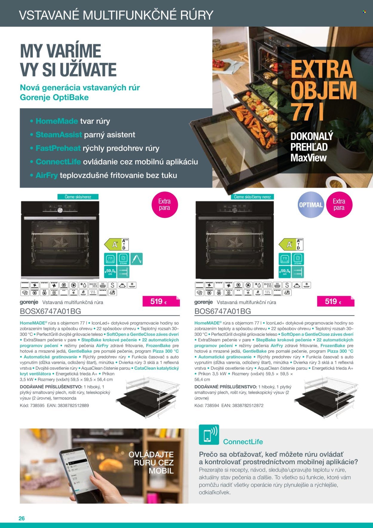 XXXLUTZ leták - Katalóg Gorenje 2025 (2025-08-04) | 26