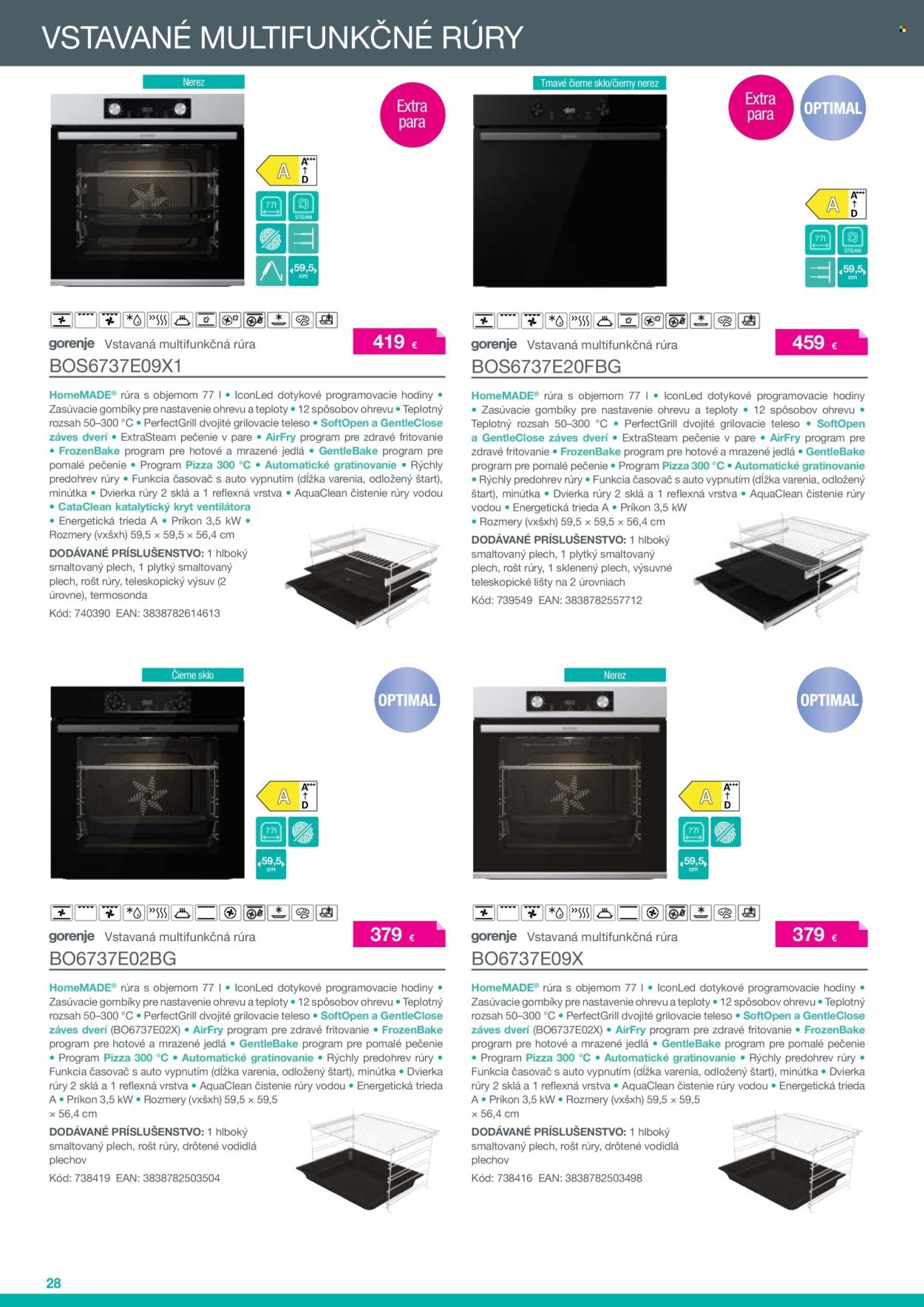 XXXLUTZ leták - Katalóg Gorenje 2025 (2025-08-04) | 28