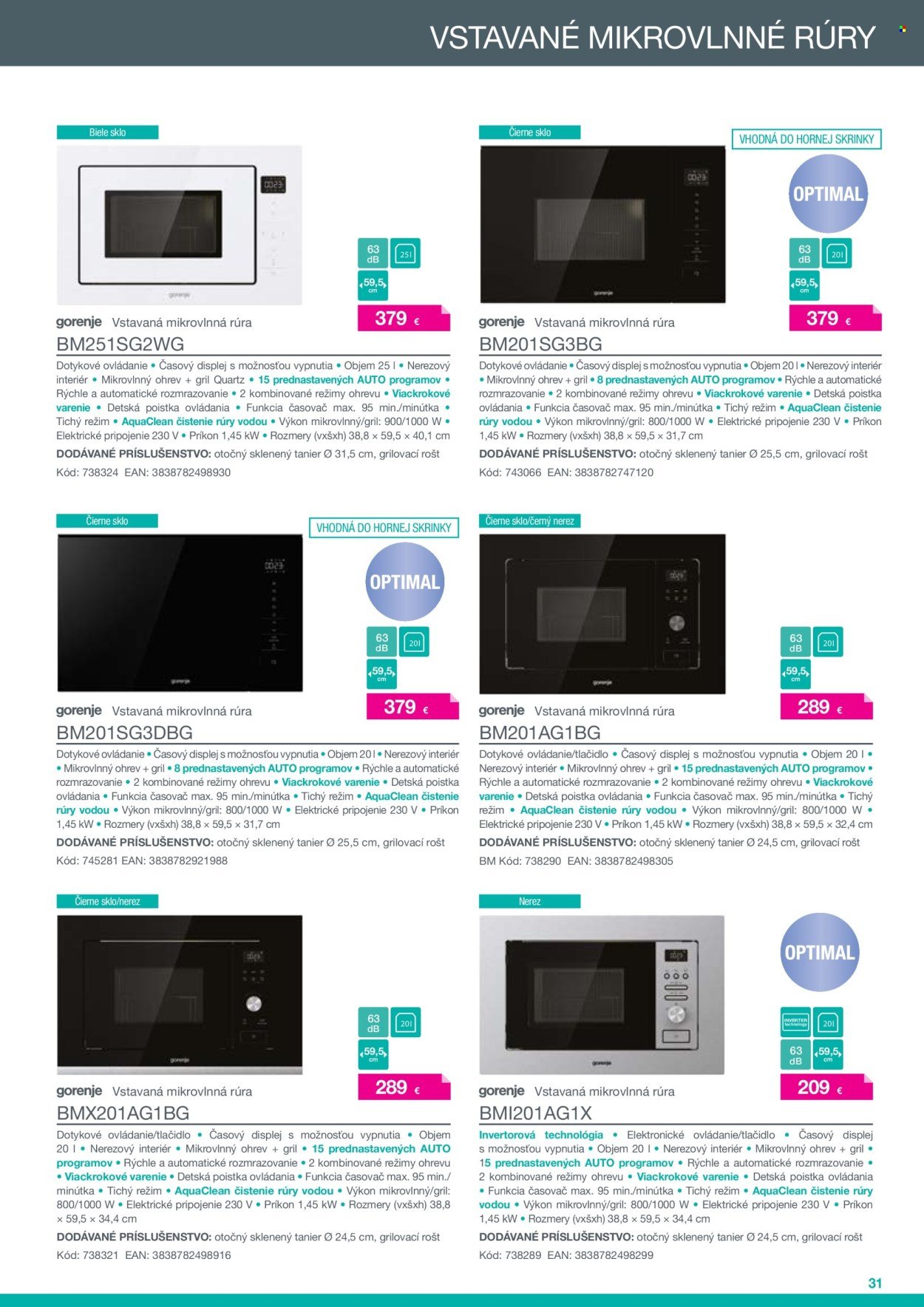 XXXLUTZ leták - Katalóg Gorenje 2025 (2025-08-04) | 31