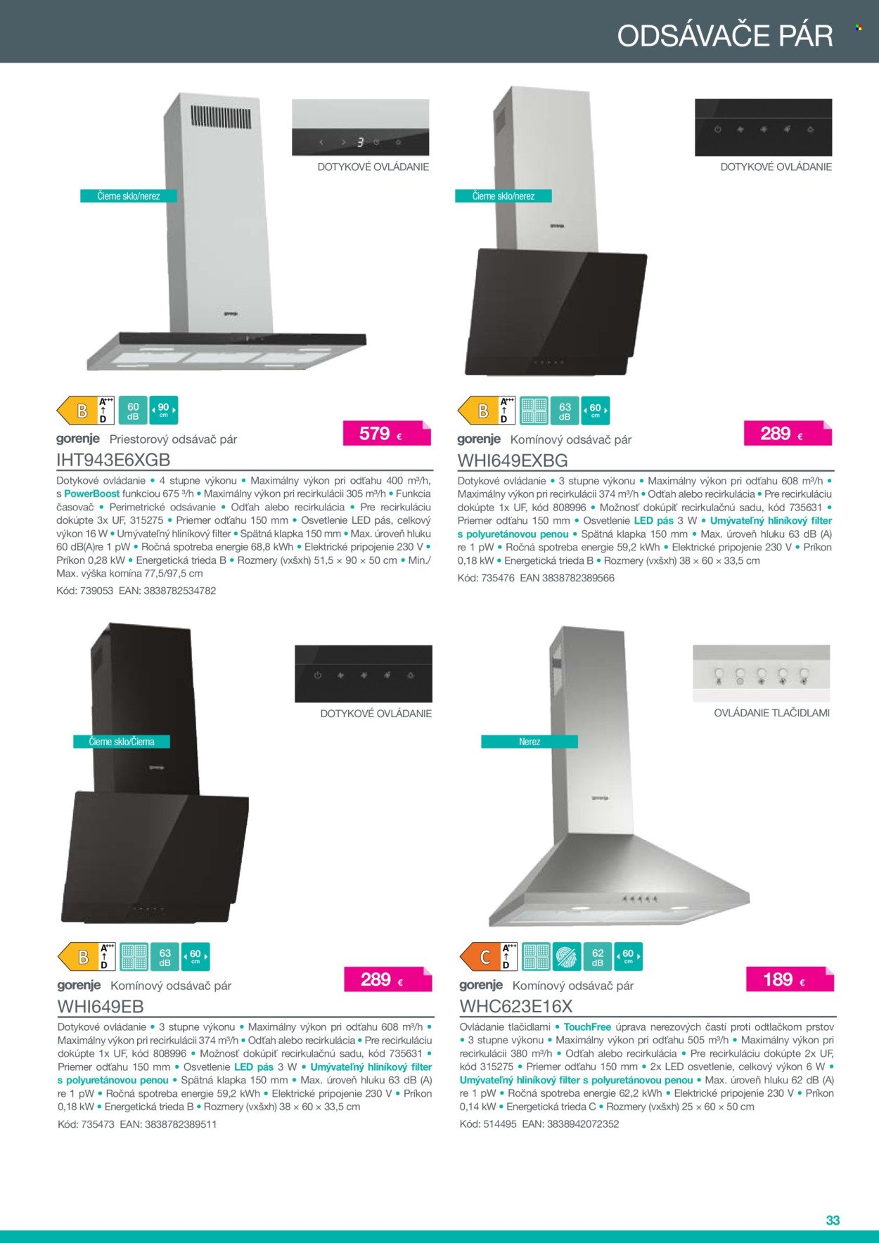 XXXLUTZ leták - Katalóg Gorenje 2025 (2025-08-04) | 33