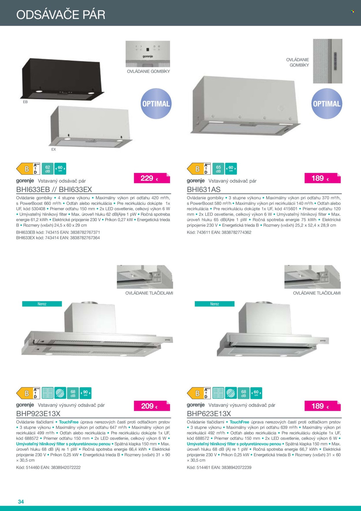 XXXLUTZ leták - Katalóg Gorenje 2025 (2025-08-04) | 34