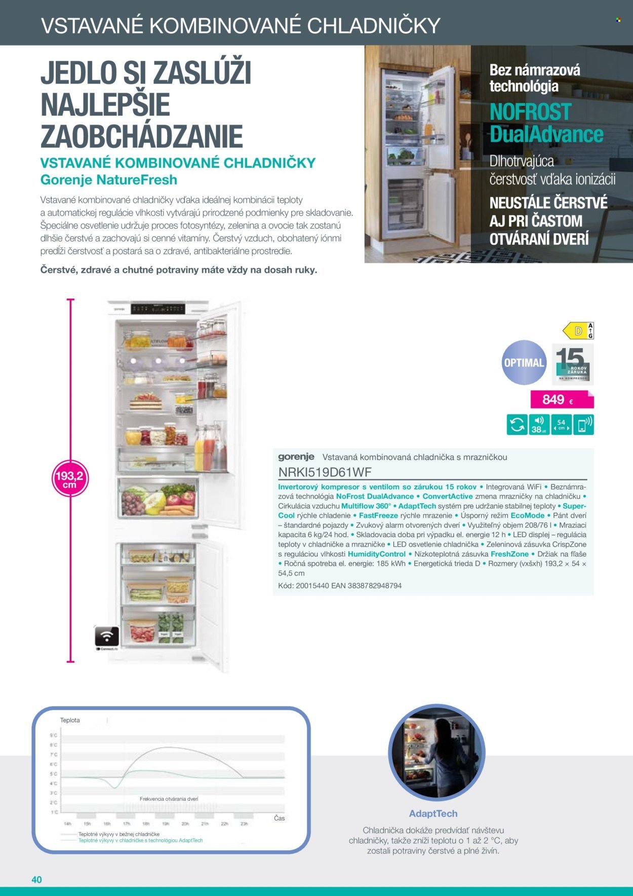 XXXLUTZ leták - Katalóg Gorenje 2025 (2025-08-04) | 40