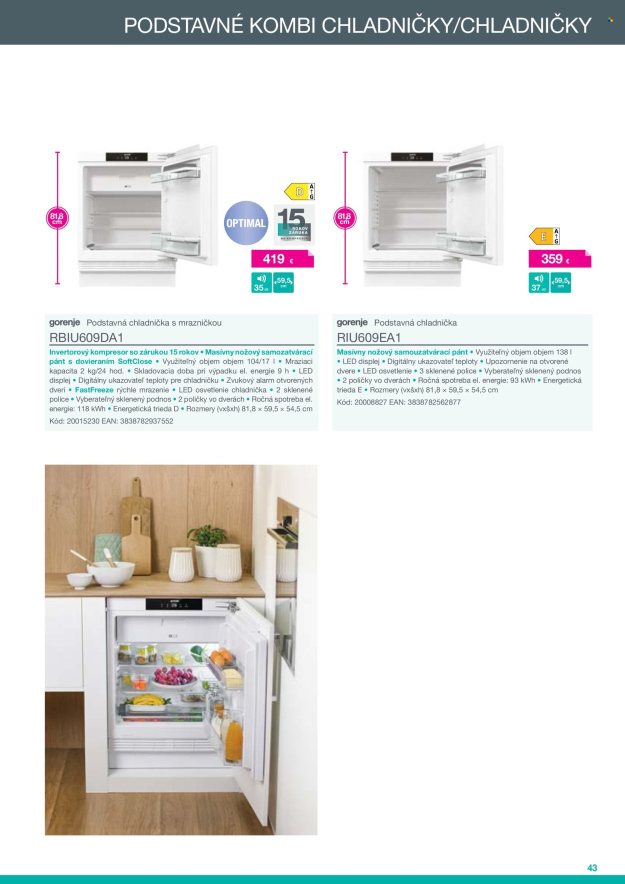 XXXLUTZ leták - Katalóg Gorenje 2025 (2025-08-04) | 43