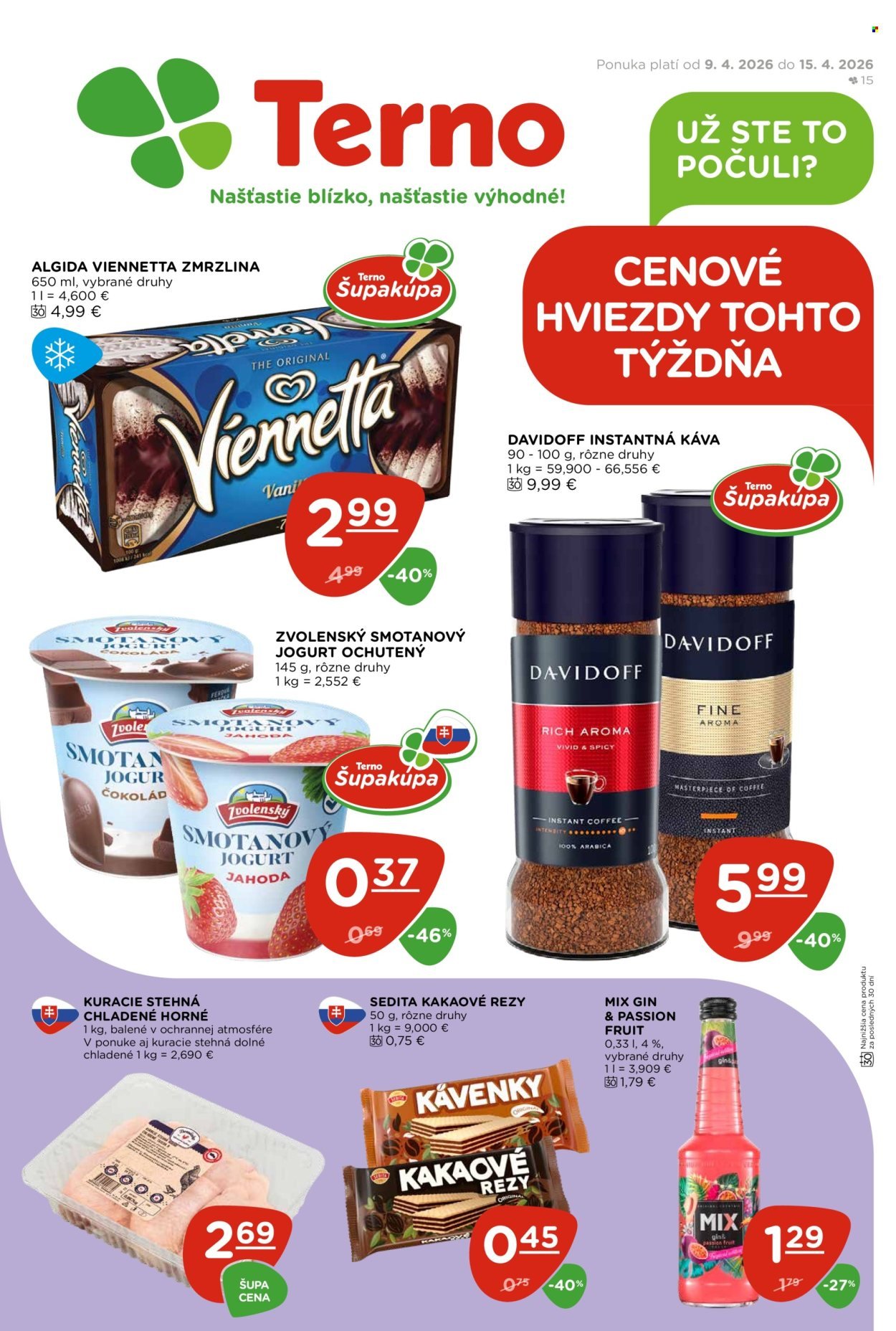 TERNO leták - Od štvrtka 9.4.2026 (2026-04-09 - 2026-04-15) | 1