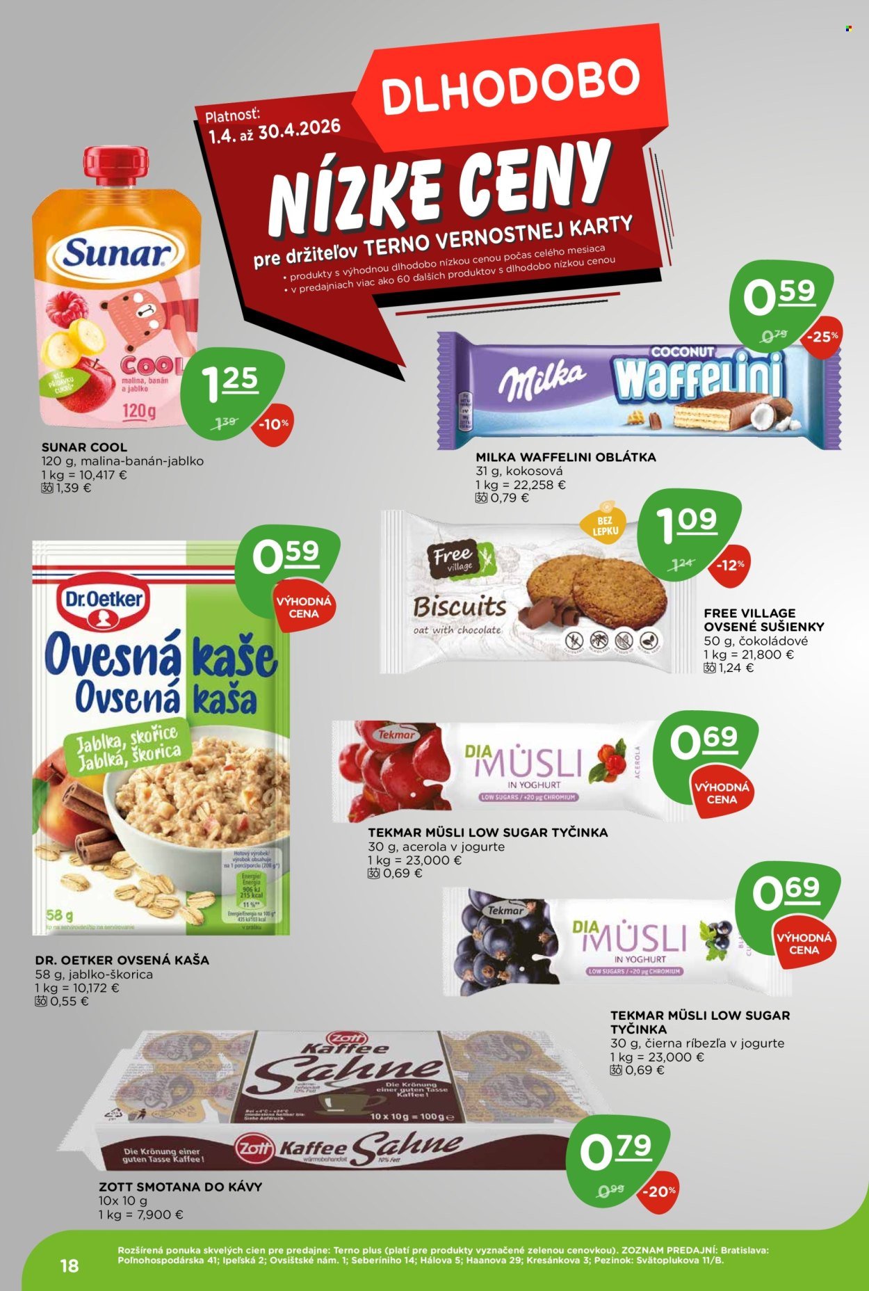 TERNO leták - Od štvrtka 9.4.2026 (2026-04-09 - 2026-04-15) | 18