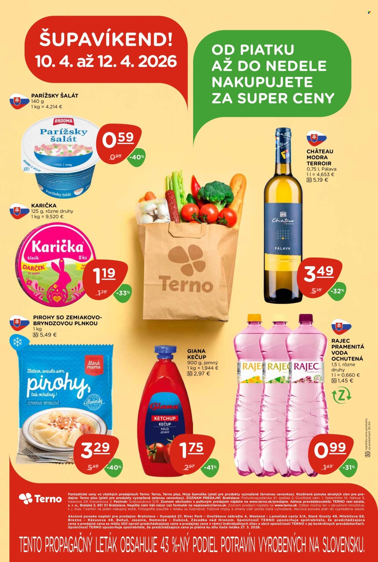 TERNO leták - Od štvrtka 9.4.2026 (2026-04-09 - 2026-04-15) | 20