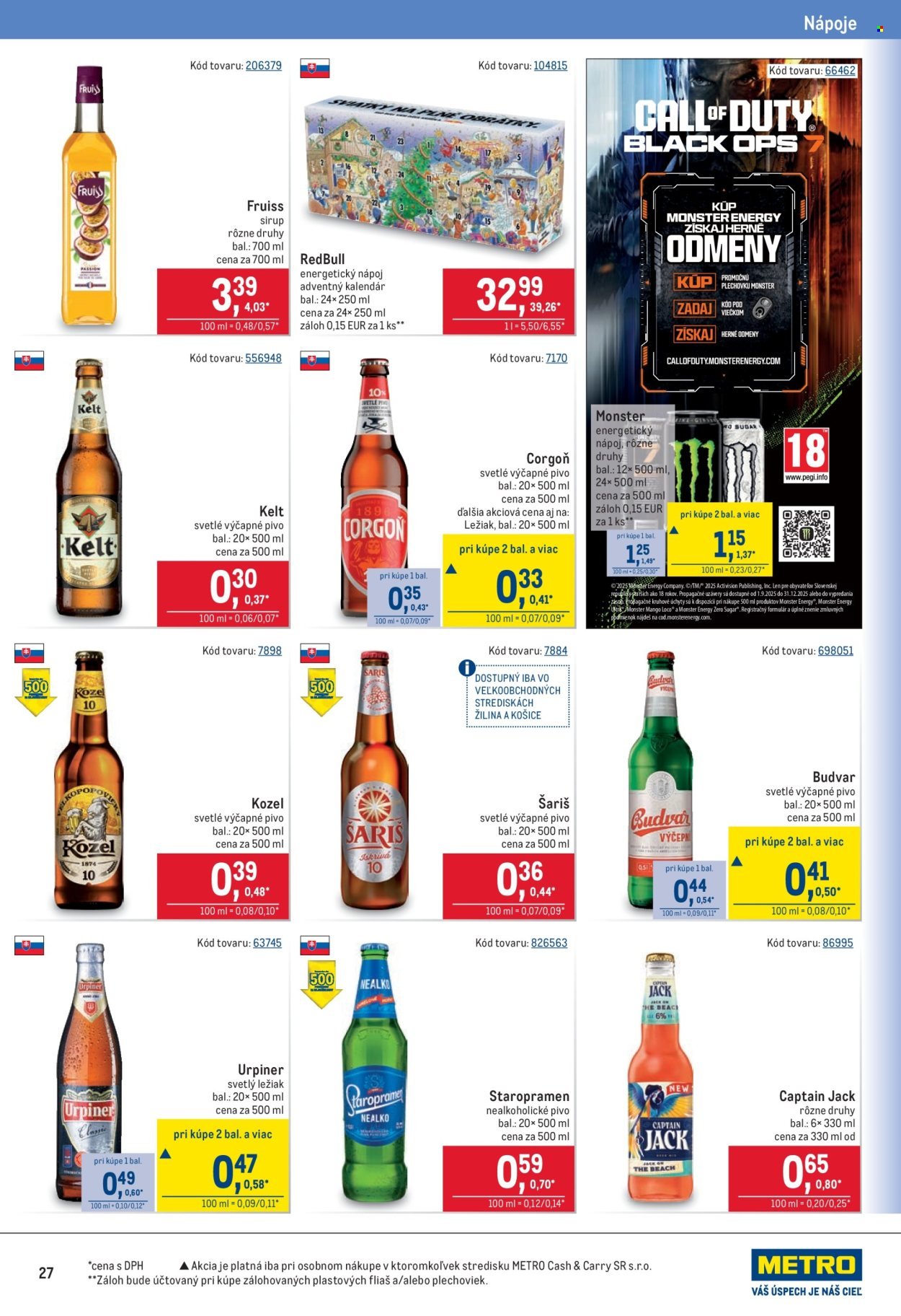 METRO leták - Maloobchod (2025-11-05 - 2025-11-18) | 27