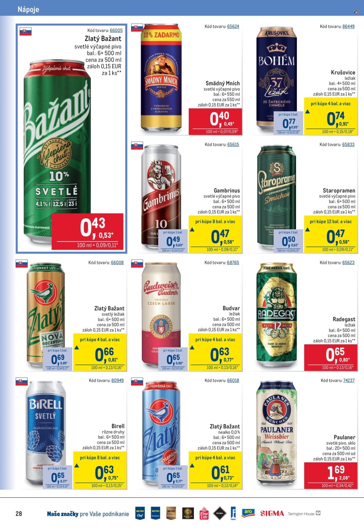 METRO leták - Maloobchod (2025-11-05 - 2025-11-18) | 28