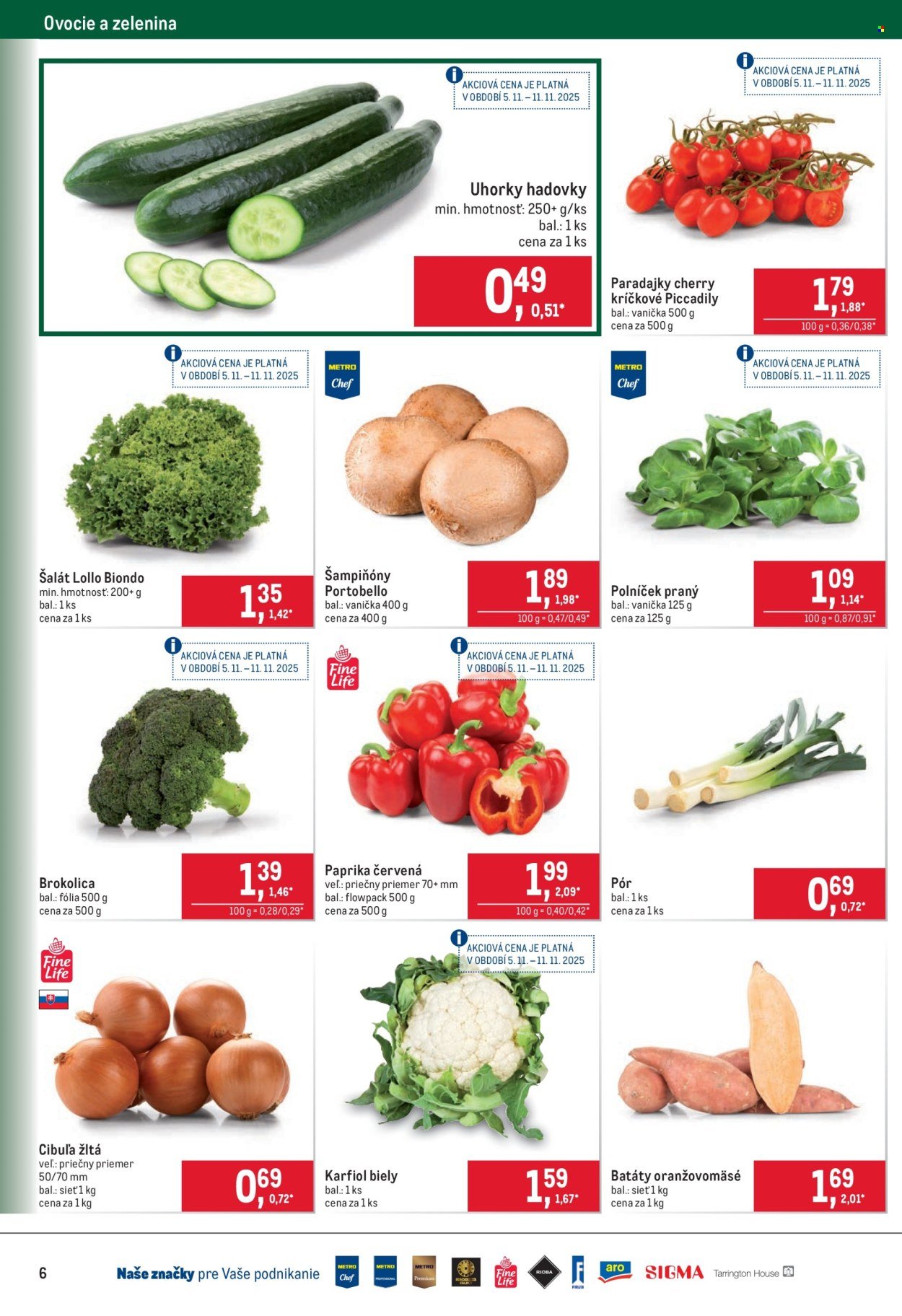 METRO leták - Maloobchod (2025-11-05 - 2025-11-18) | 6