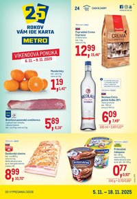 METRO leták - Maloobchod (2025-11-05 - 2025-11-18)