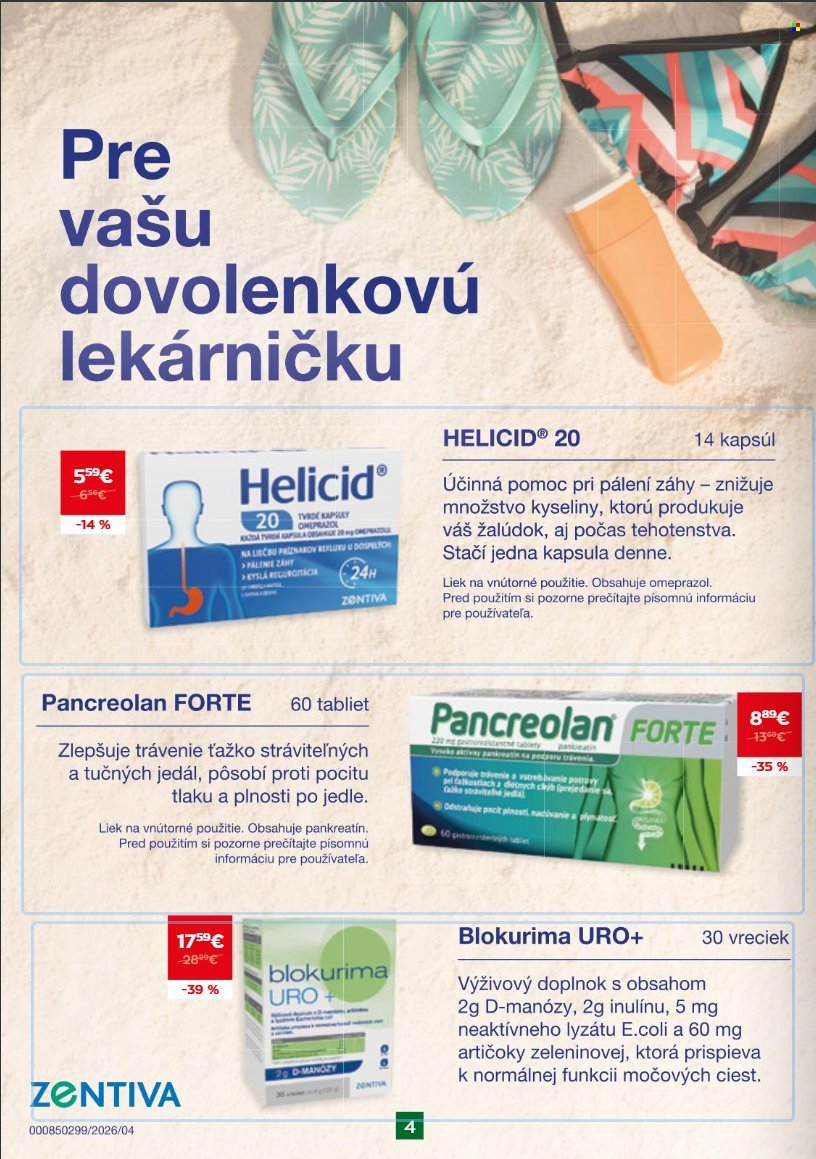SCHNEIDER LEKÁREŇ leták - Od stredy 1.7.2026