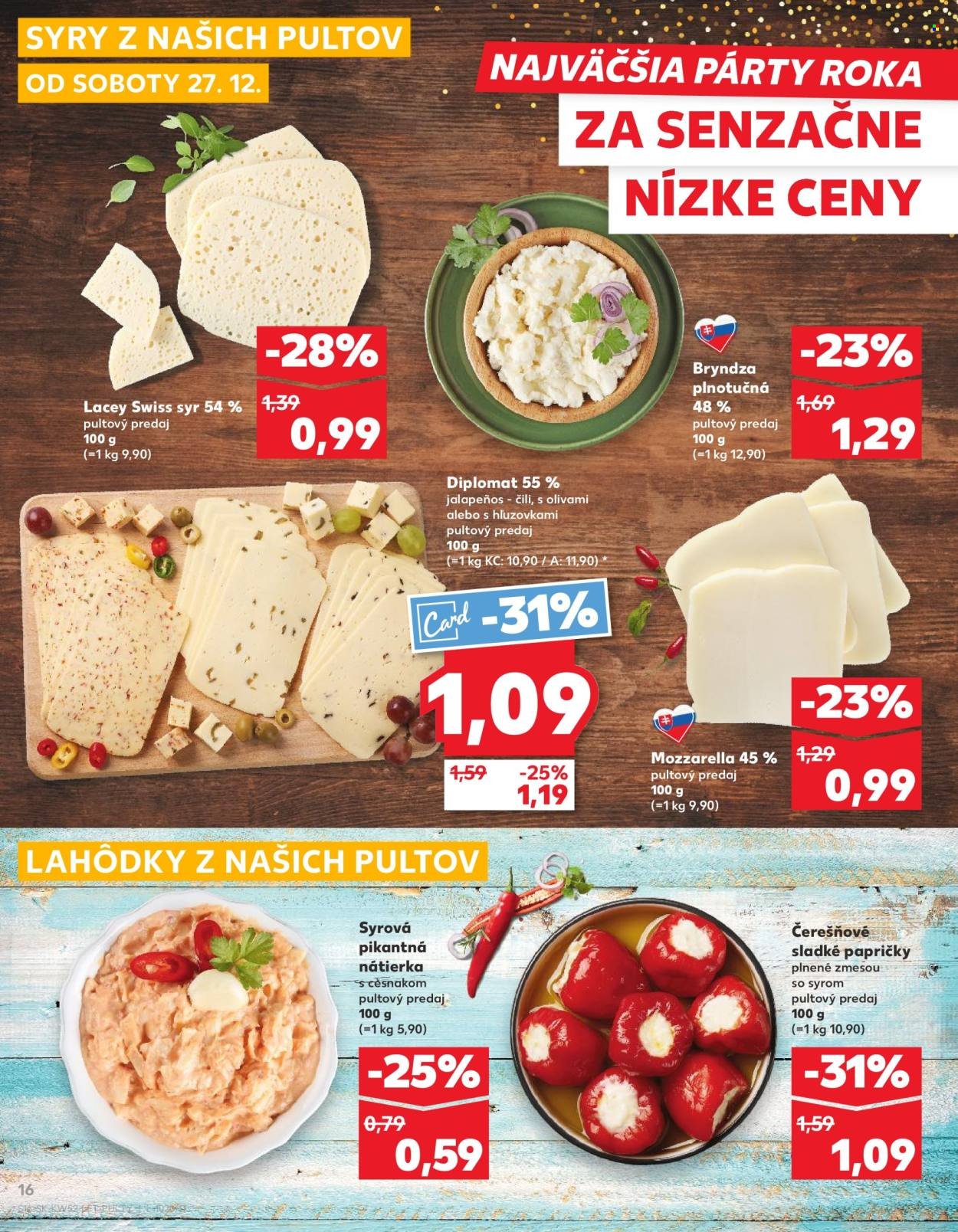 KAUFLAND leták - Od soboty 27.12.2025 (2025-12-27 - 2025-12-31) | 16