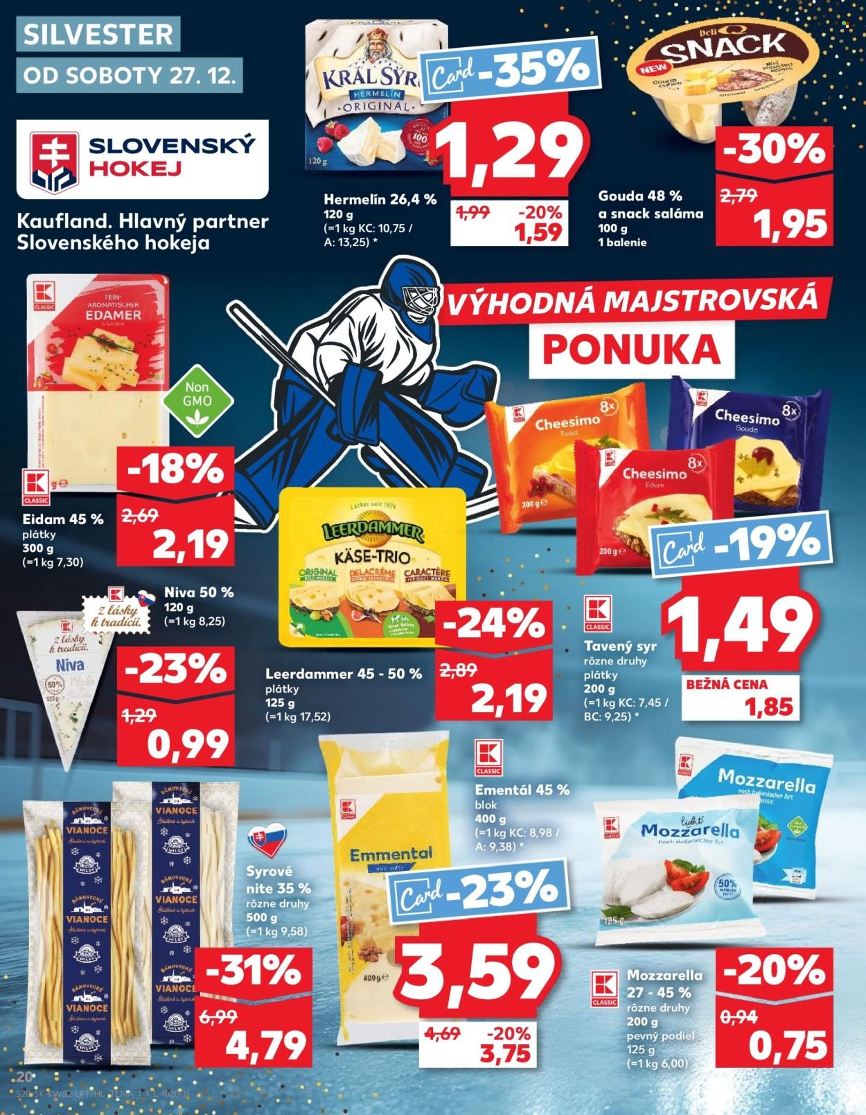KAUFLAND leták - Od soboty 27.12.2025 (2025-12-27 - 2025-12-31) | 20