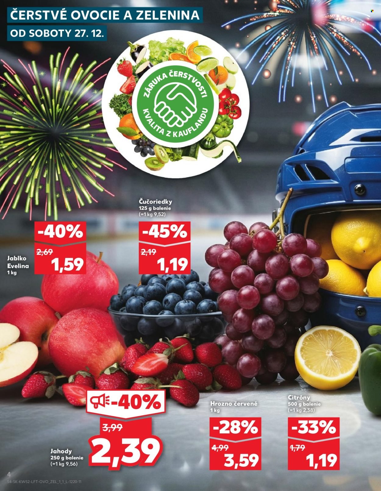 KAUFLAND leták - Od soboty 27.12.2025 (2025-12-27 - 2025-12-31) | 4