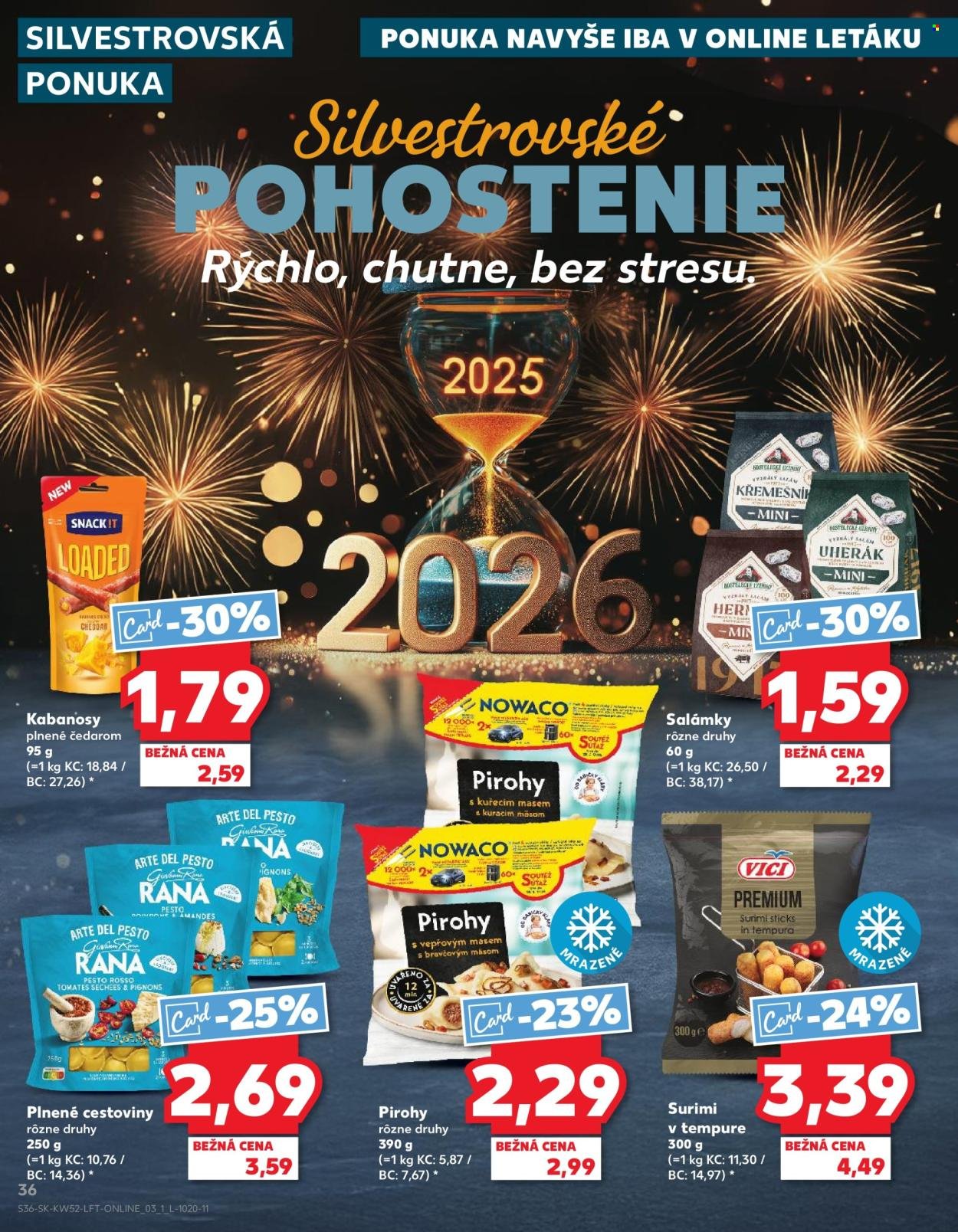 KAUFLAND leták - Od soboty 27.12.2025 (2025-12-27 - 2025-12-31) | 36