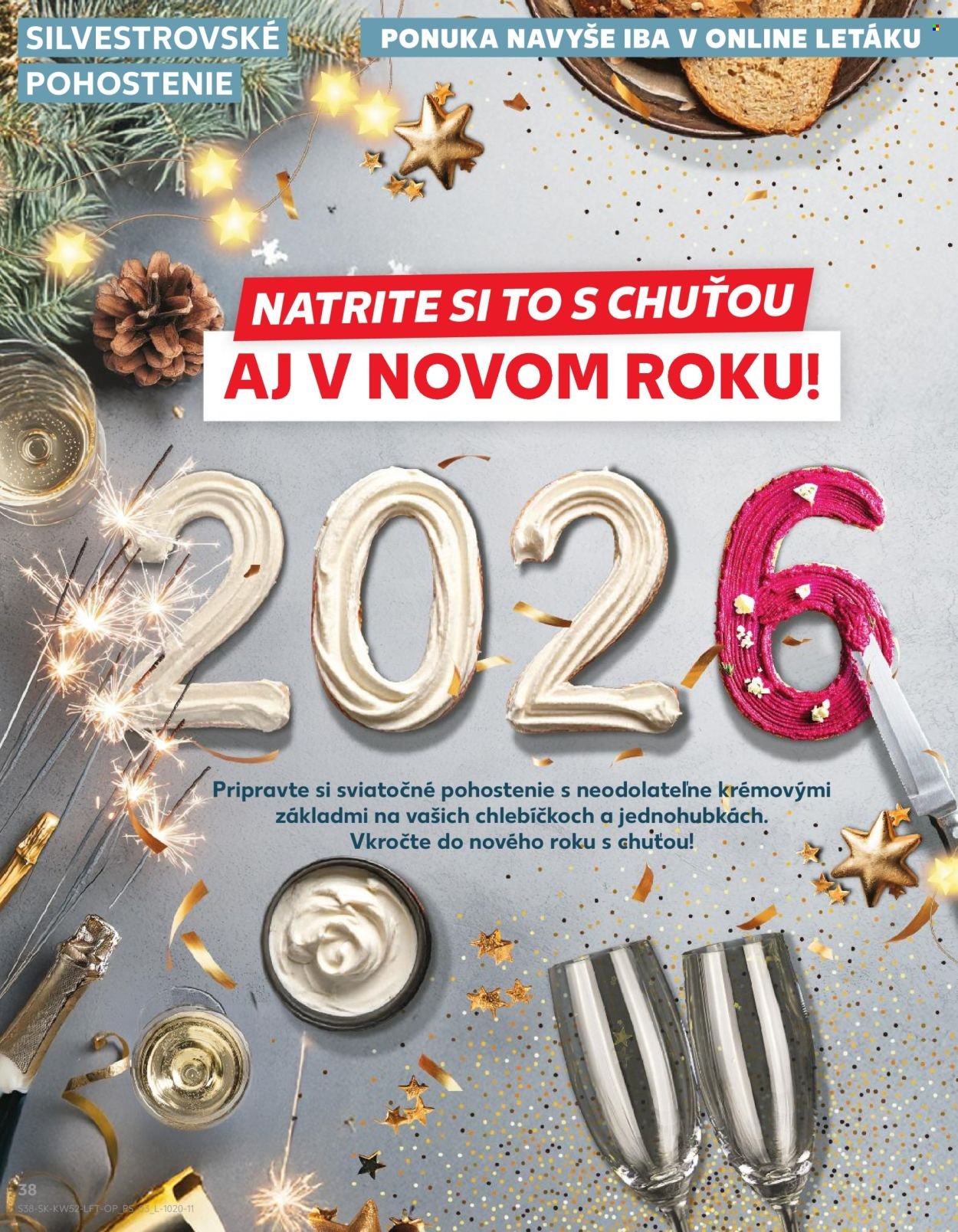 KAUFLAND leták - Od soboty 27.12.2025 (2025-12-27 - 2025-12-31) | 38