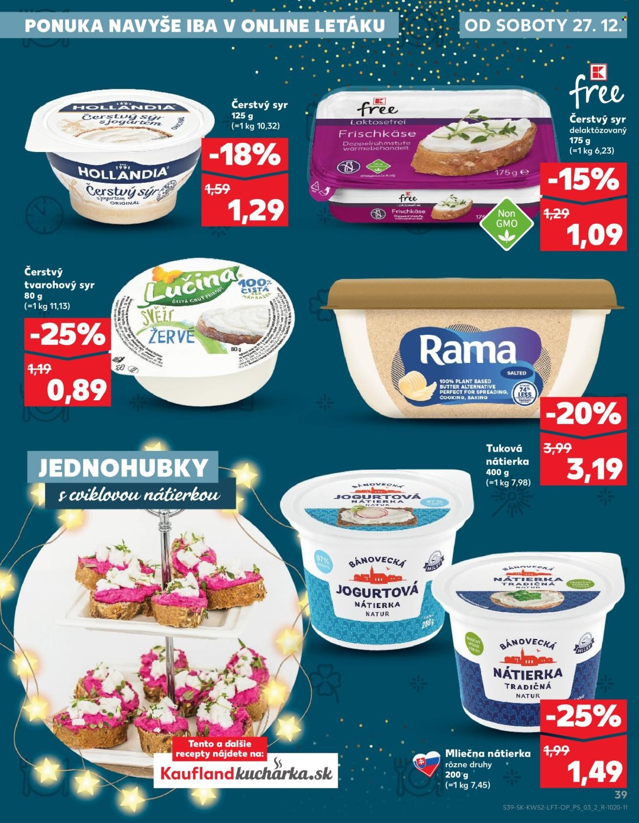 KAUFLAND leták - Od soboty 27.12.2025 (2025-12-27 - 2025-12-31) | 39