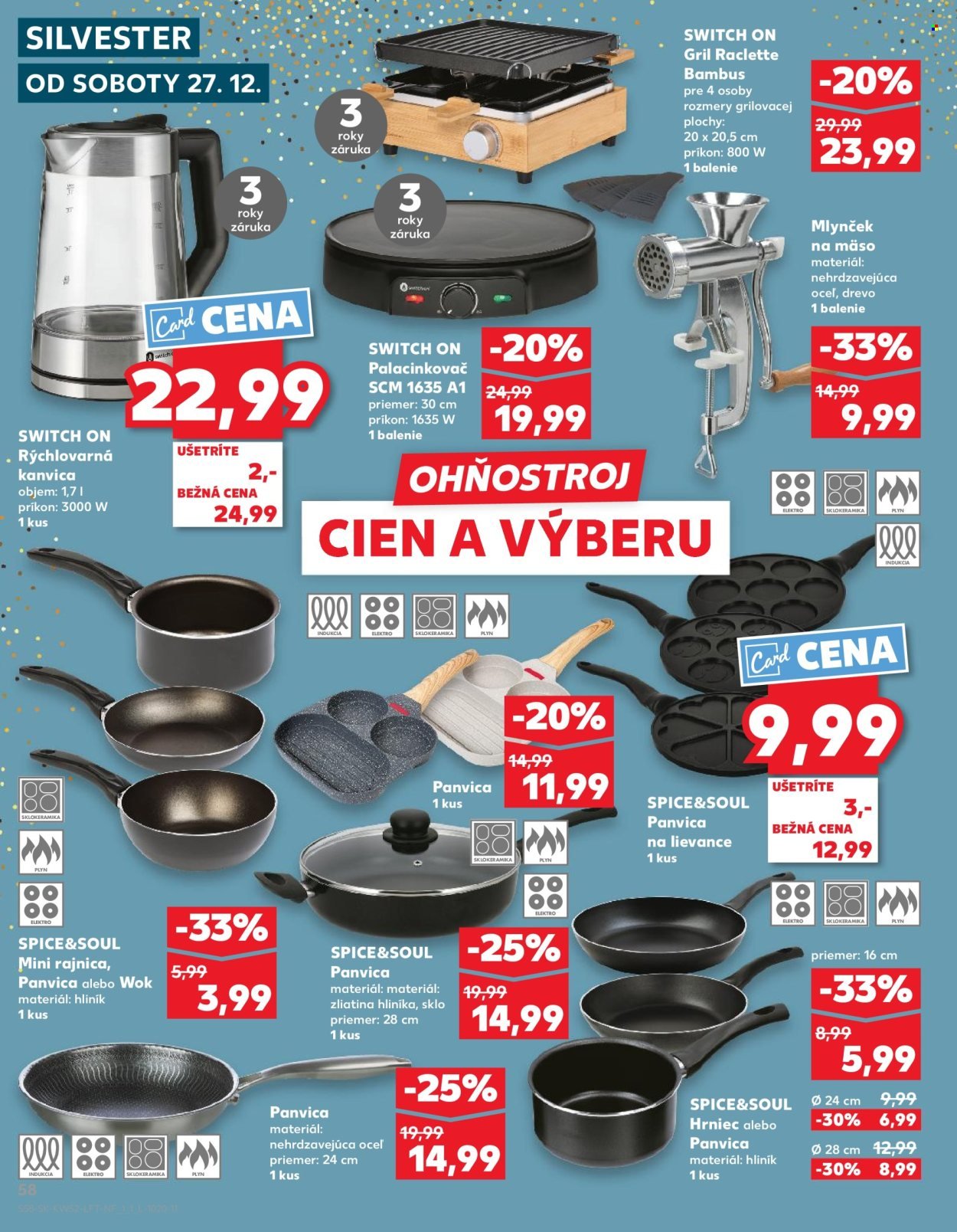 KAUFLAND leták - Od soboty 27.12.2025 (2025-12-27 - 2025-12-31) | 58