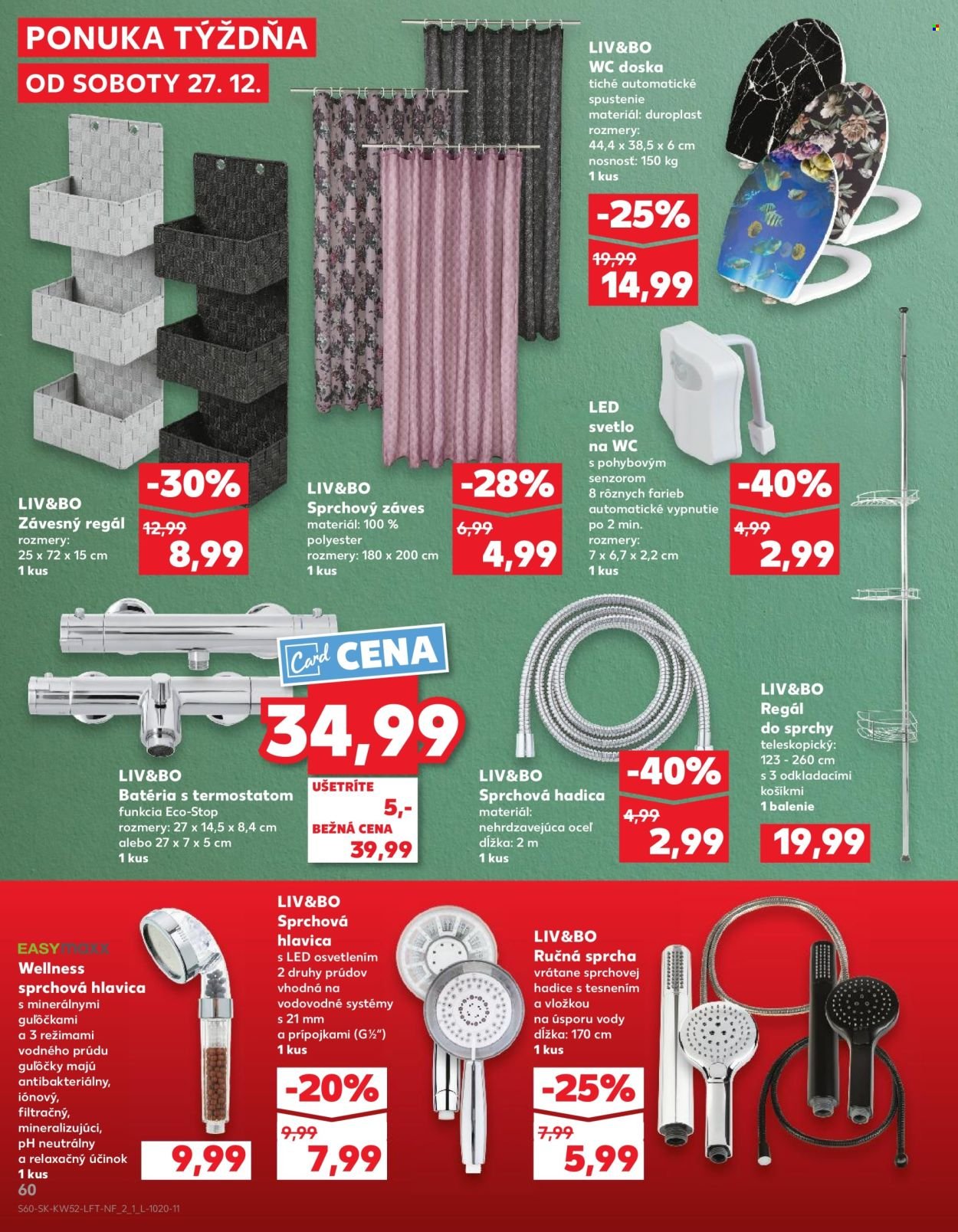 KAUFLAND leták - Od soboty 27.12.2025 (2025-12-27 - 2025-12-31) | 60