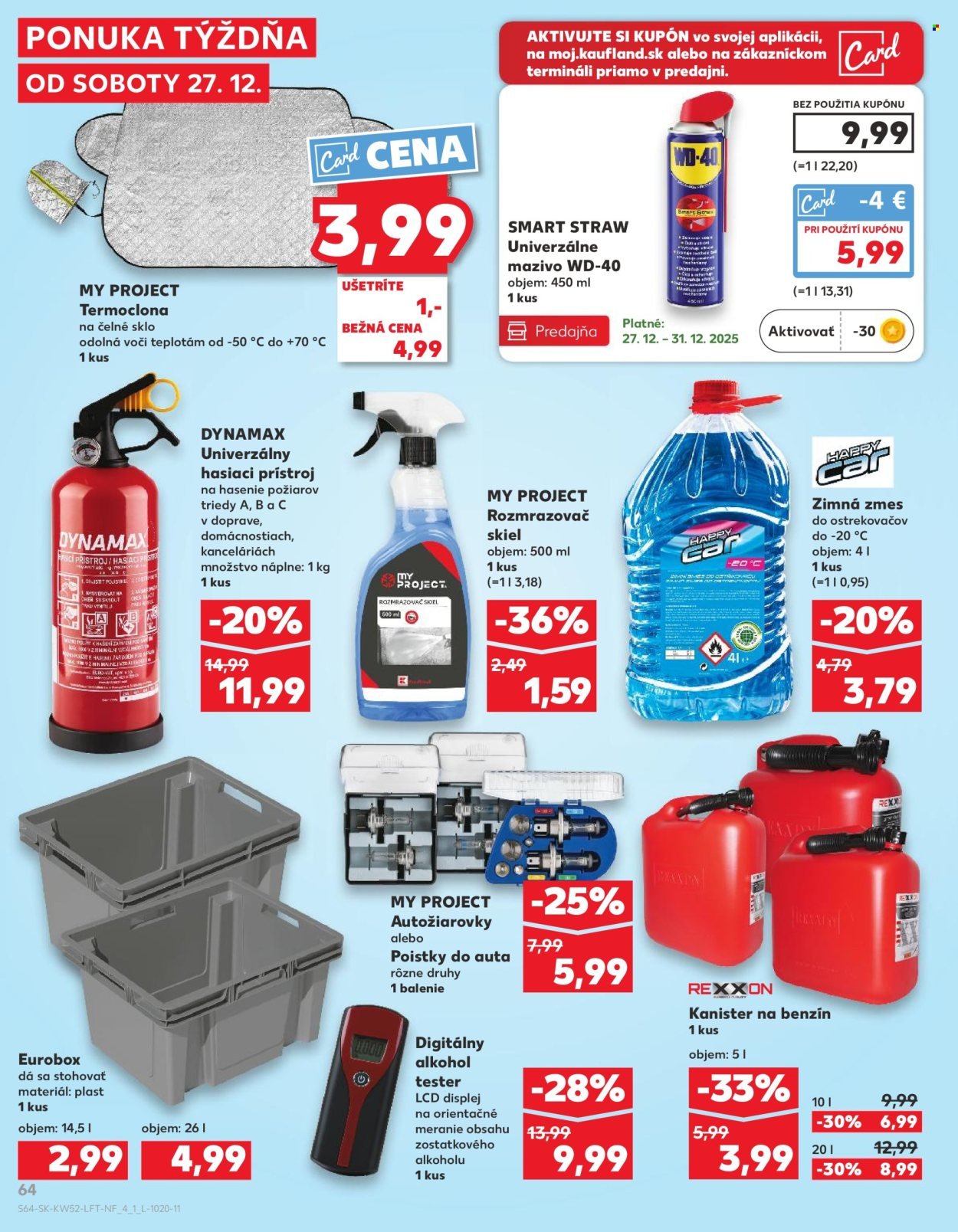 KAUFLAND leták - Od soboty 27.12.2025 (2025-12-27 - 2025-12-31) | 64