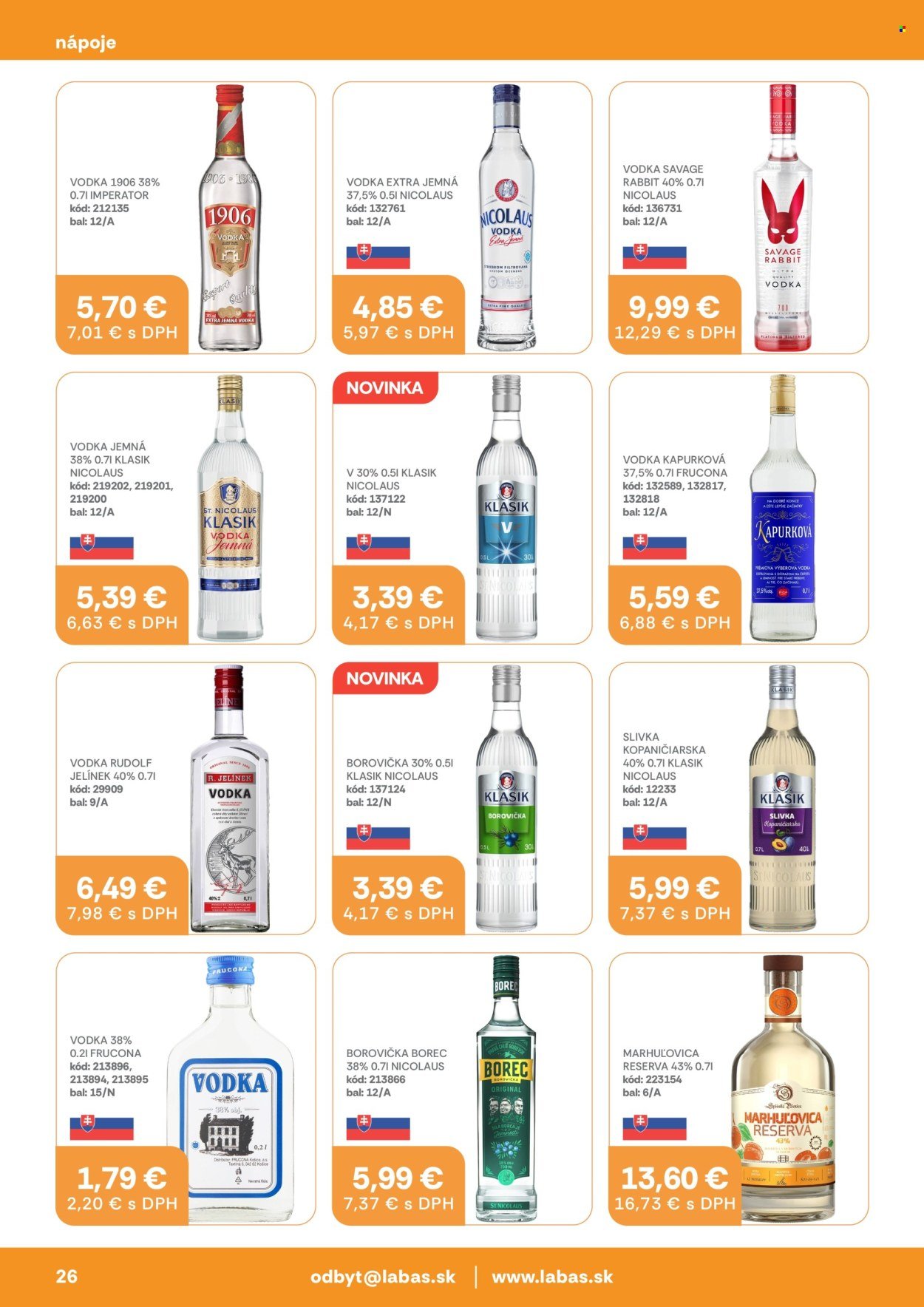LABAŠ leták - Od piatka 25.9.2026