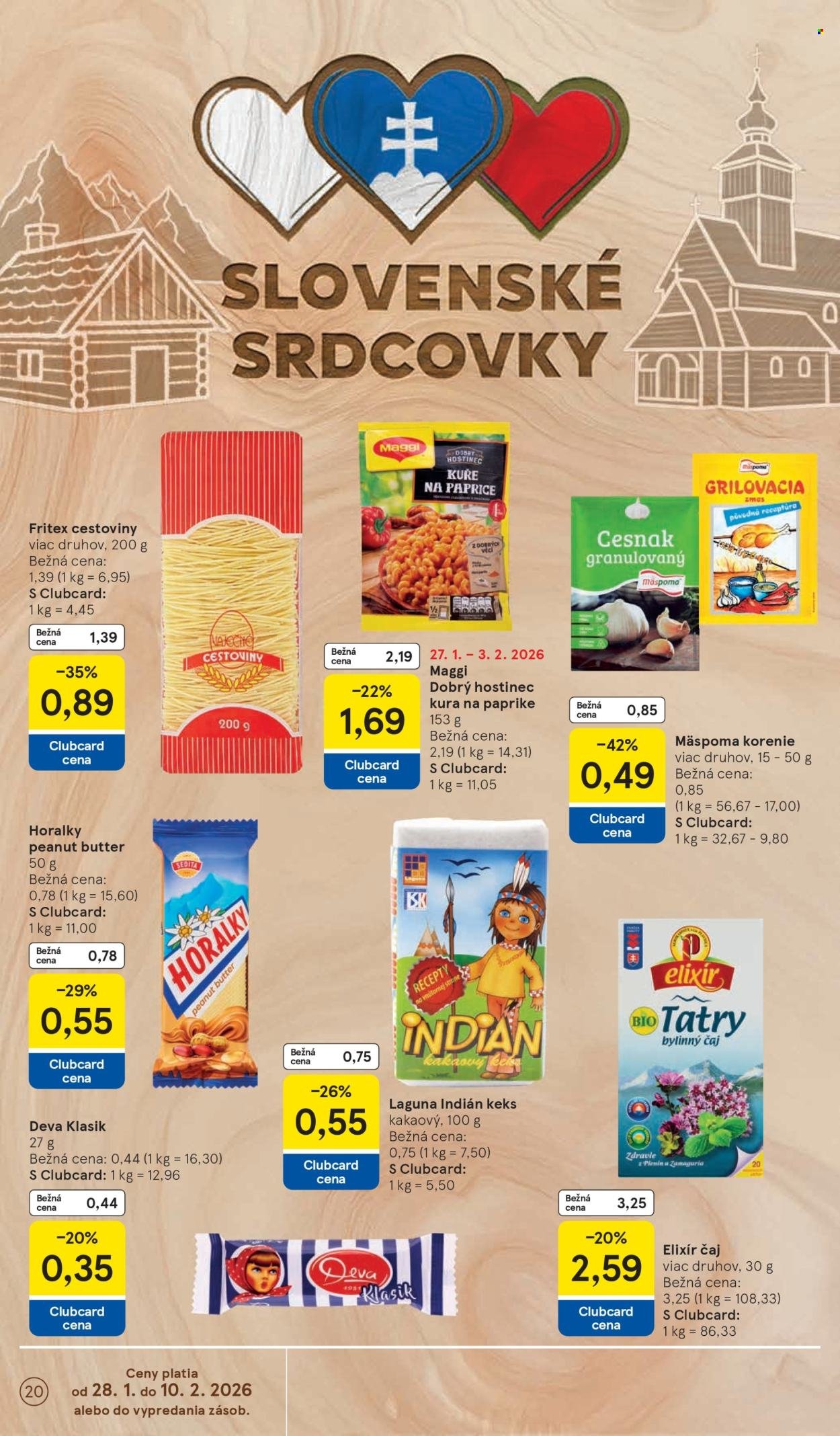 TESCO leták - Od stredy 28.1.2026 (2026-01-28 - 2026-02-03) | 20