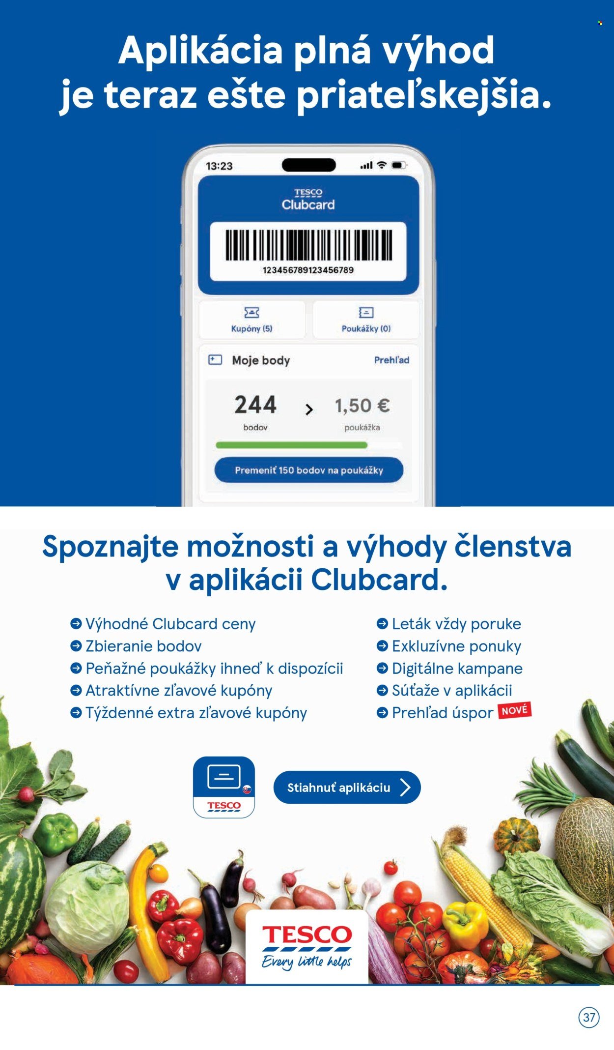 TESCO leták - Od stredy 28.1.2026 (2026-01-28 - 2026-02-03) | 37
