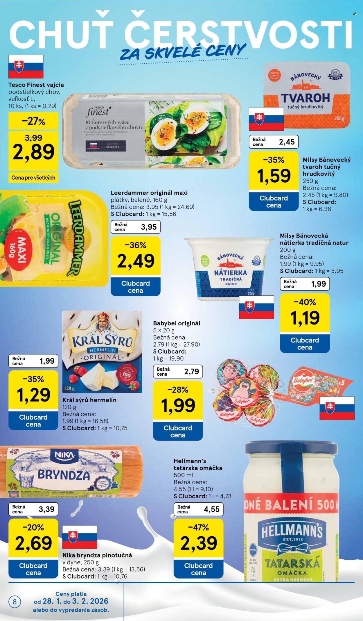 TESCO leták - Od stredy 28.1.2026 (2026-01-28 - 2026-02-03) | 8
