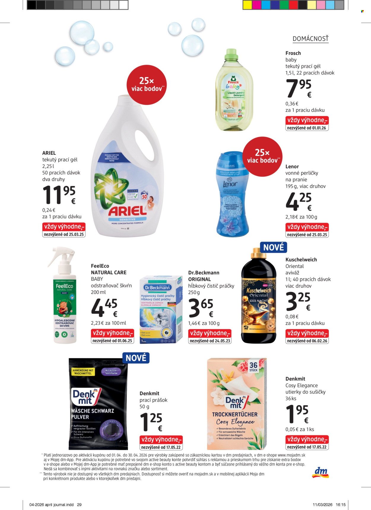DM DROGERIE leták - Journal April 2026 (2026-04-01 - 2026-04-30) | 29
