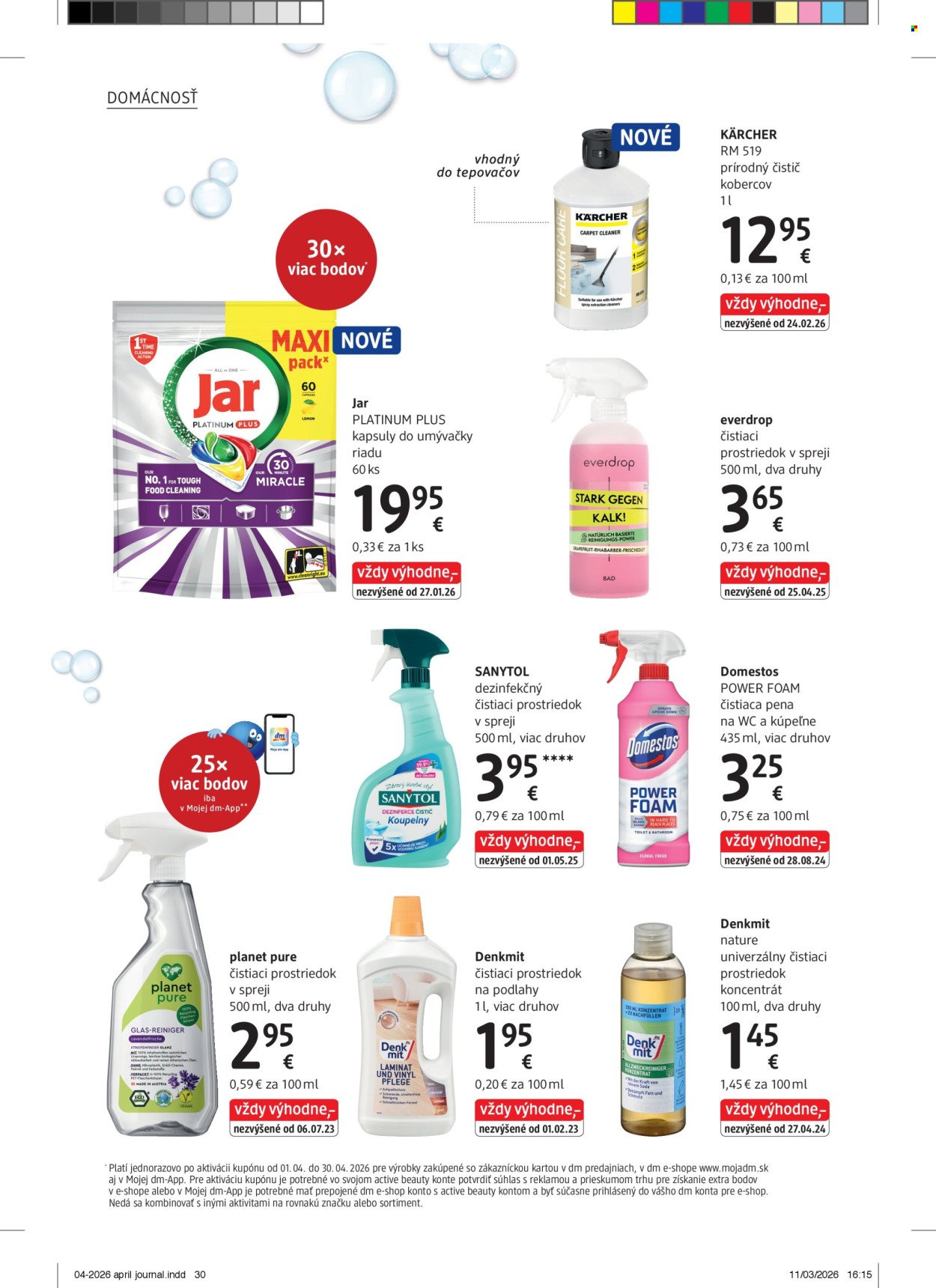 DM DROGERIE leták - Journal April 2026 (2026-04-01 - 2026-04-30) | 30