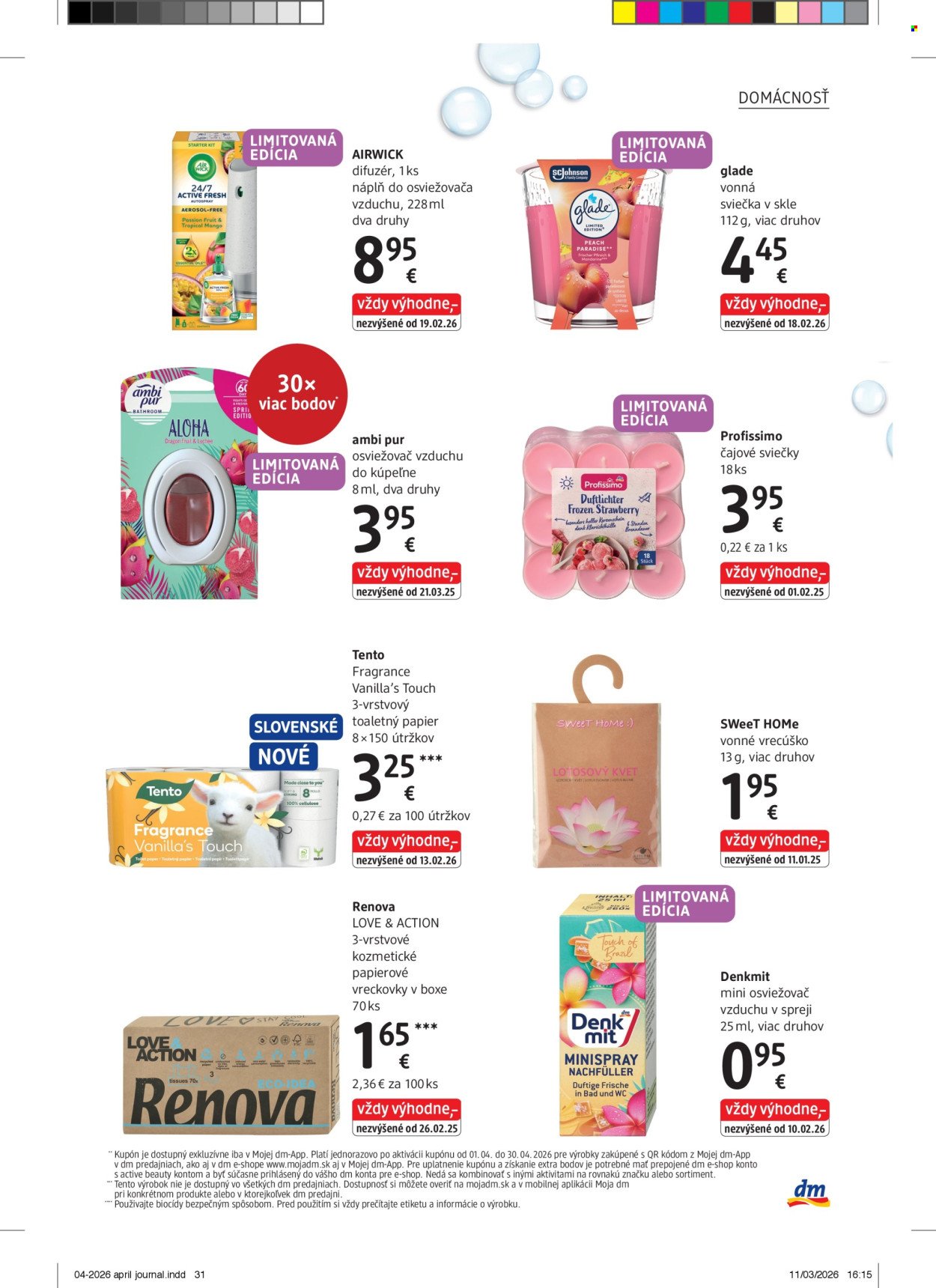 DM DROGERIE leták - Journal April 2026 (2026-04-01 - 2026-04-30) | 31