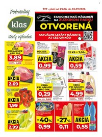 KLAS leták - Od pondelka 29.6.2026