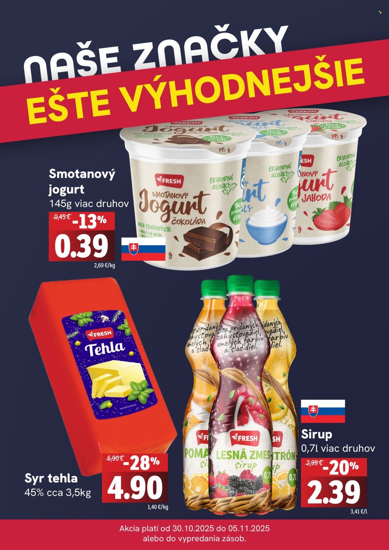 FRESH leták - Týždenná akcia FRESH Plus (2025-10-30 - 2025-11-05) | 4