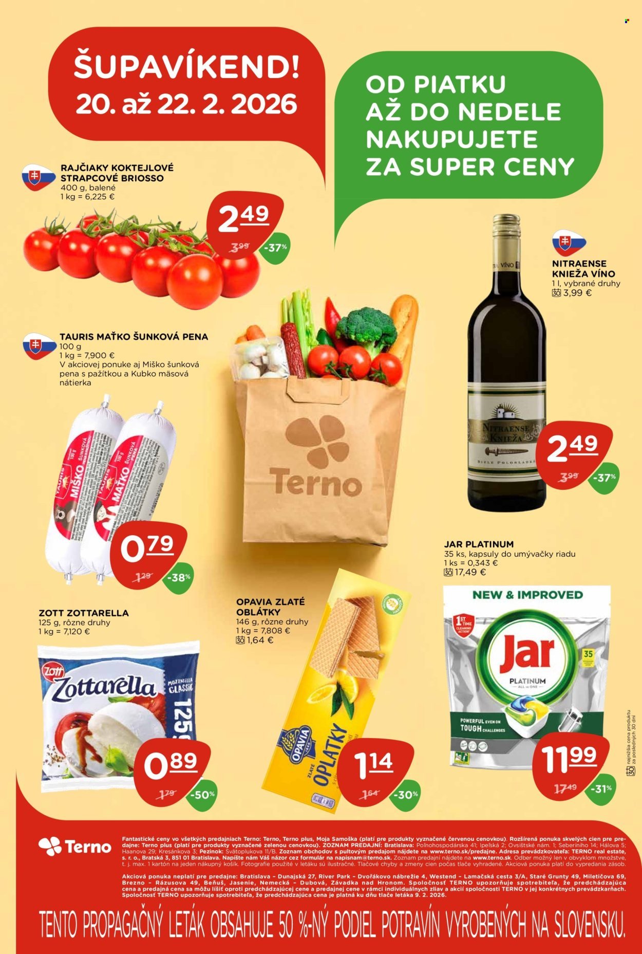 TERNO leták - Od štvrtka 19.2.2026 (2026-02-19 - 2026-02-25) | 19