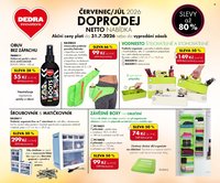 DEDRA leták - Doprodej 07/2026