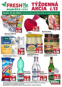 FRESH leták - Týždenná akcia (2026-03-26 - 2026-04-01)