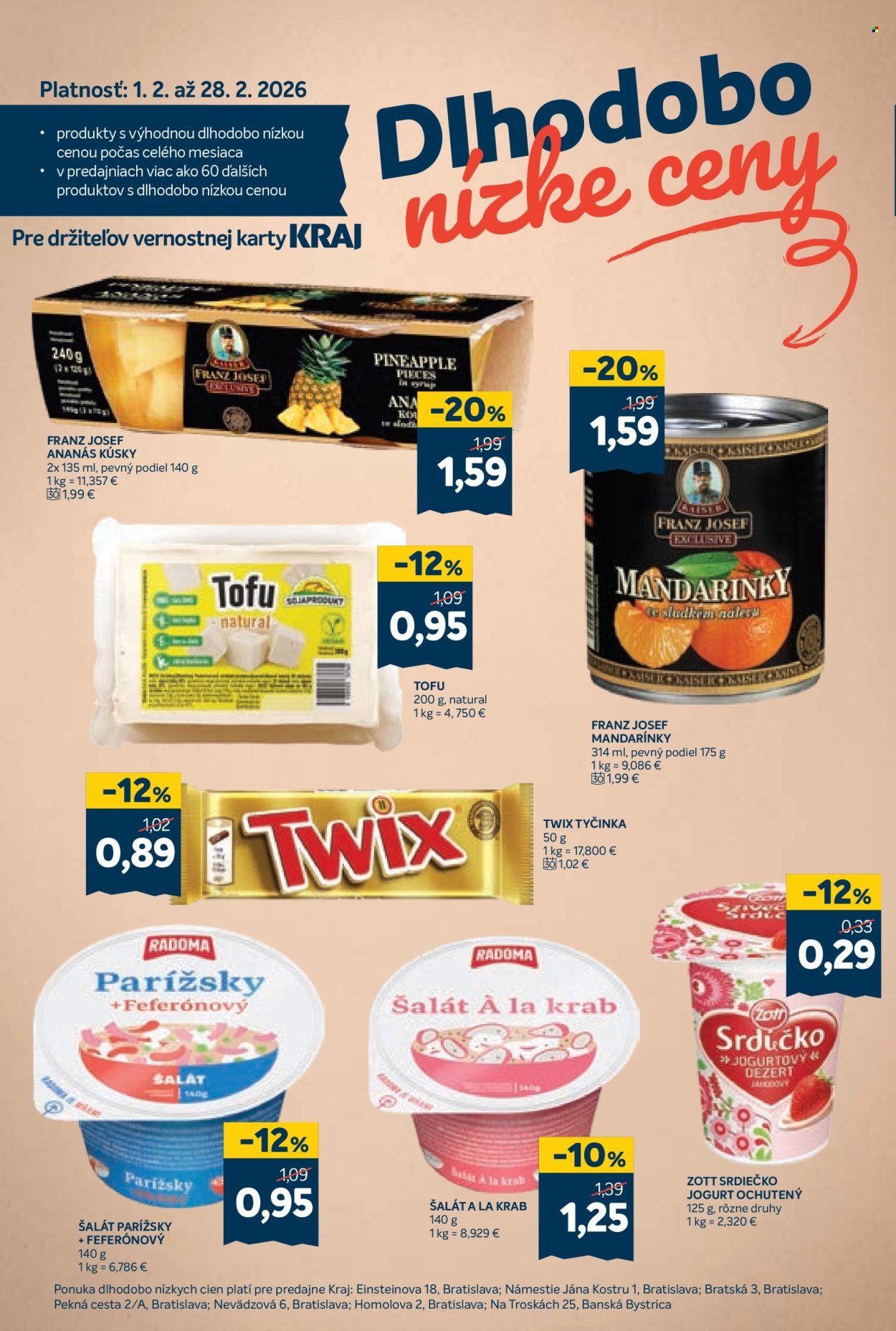 KRAJ leták - Od štvrtka 19.2.2026 (2026-02-19 - 2026-02-25) | 14