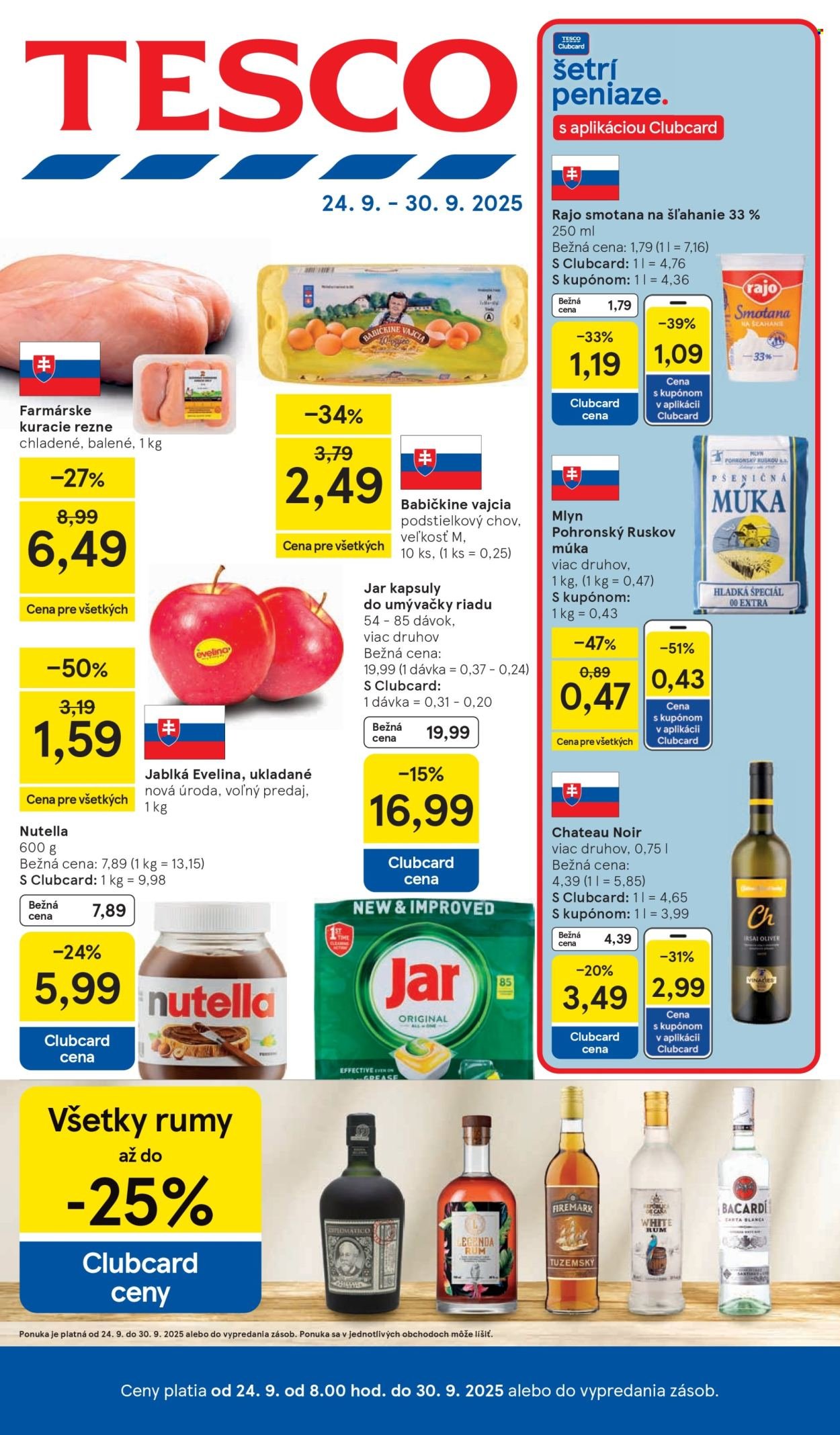 TESCO leták - Od stredy 24.9.2025 (2025-09-24 - 2025-09-30) | 1