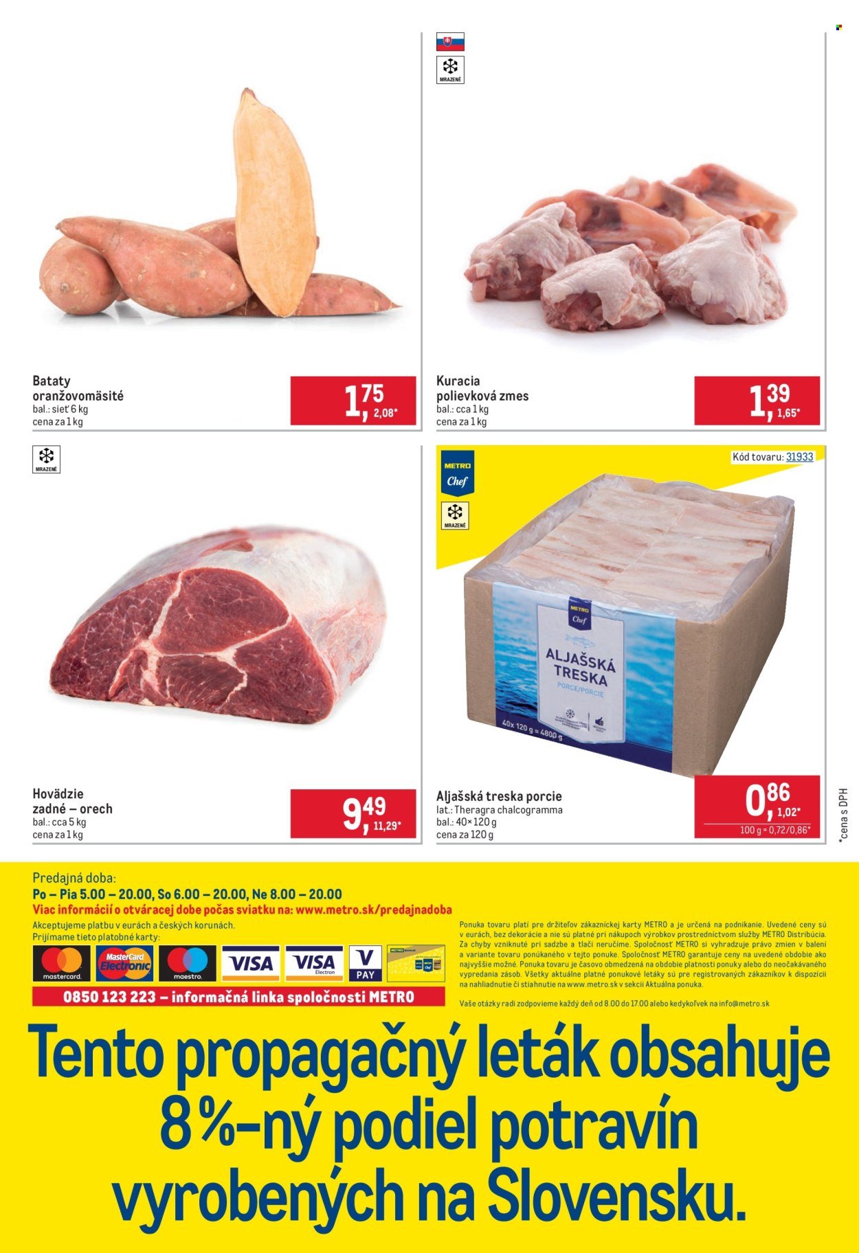 METRO leták - Gastronómia