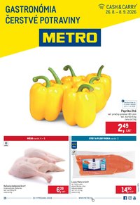 METRO leták - Gastronómia