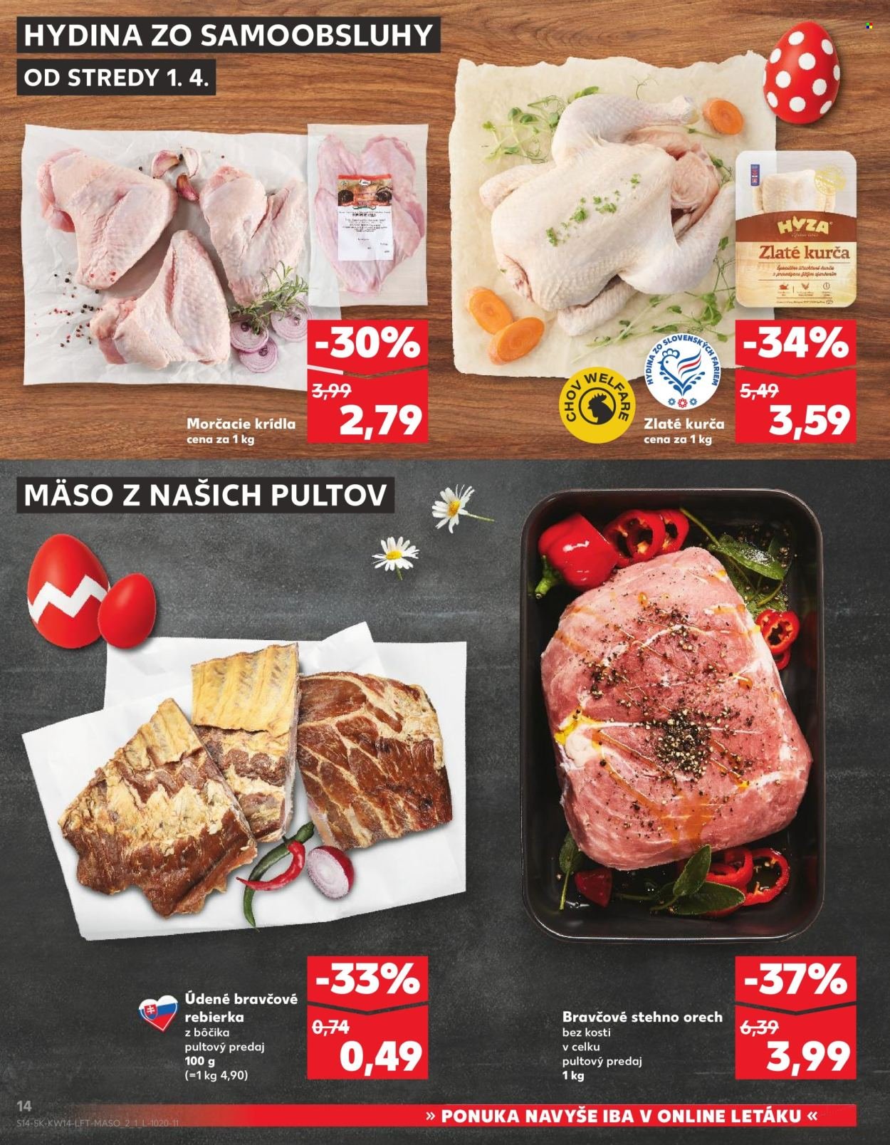 KAUFLAND leták - Od stredy 1.4.2026 (2026-04-01 - 2026-04-08) | 14