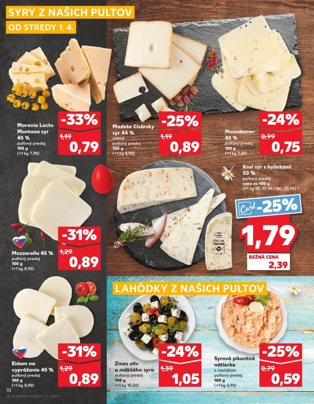 KAUFLAND leták - Od stredy 1.4.2026 (2026-04-01 - 2026-04-08) | 18