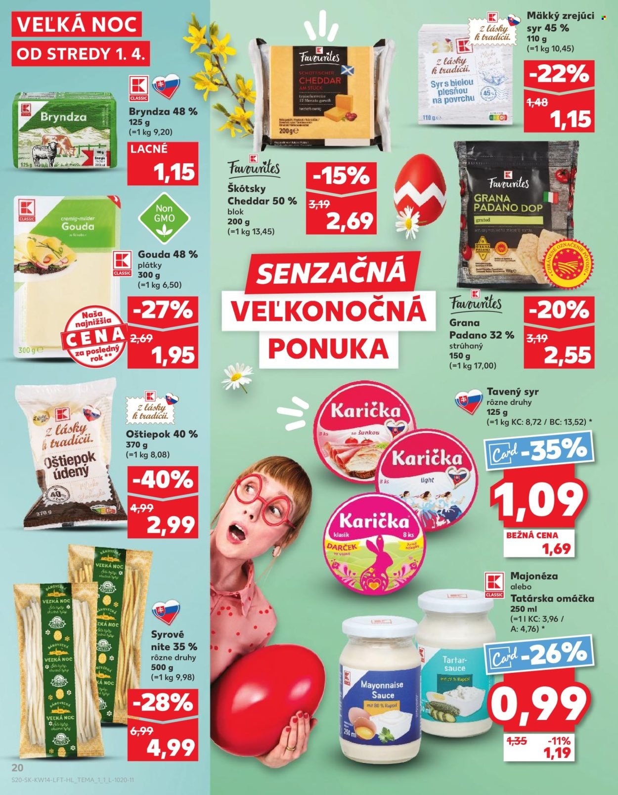 KAUFLAND leták - Od stredy 1.4.2026 (2026-04-01 - 2026-04-08) | 20