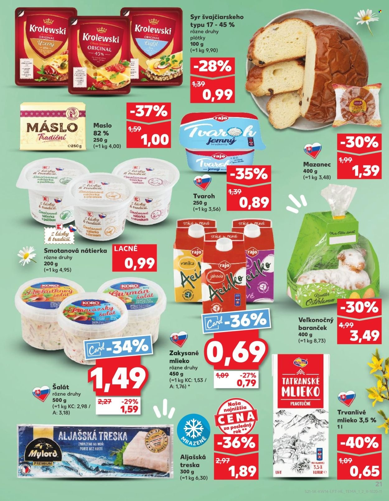 KAUFLAND leták - Od stredy 1.4.2026 (2026-04-01 - 2026-04-08) | 21