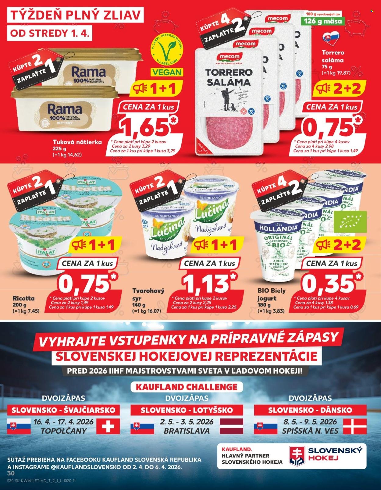 KAUFLAND leták - Od stredy 1.4.2026 (2026-04-01 - 2026-04-08) | 30