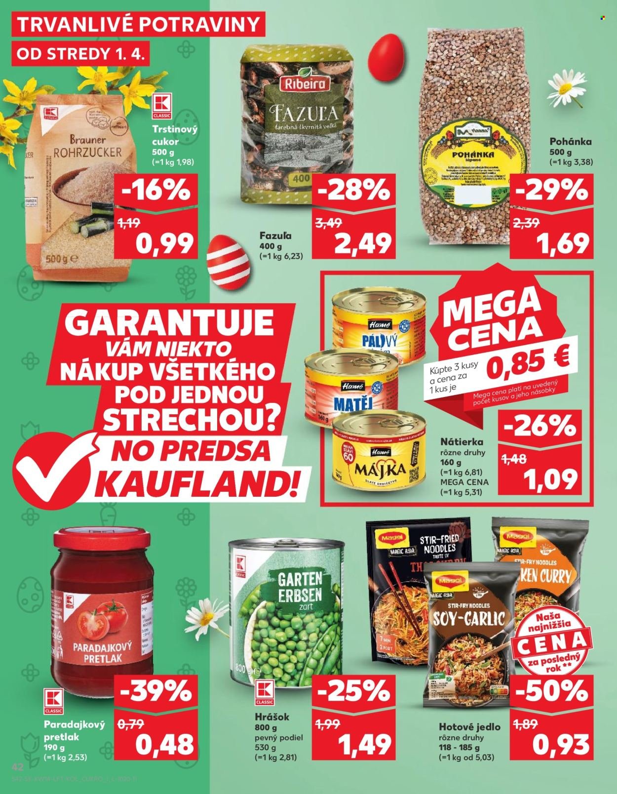 KAUFLAND leták - Od stredy 1.4.2026 (2026-04-01 - 2026-04-08) | 42