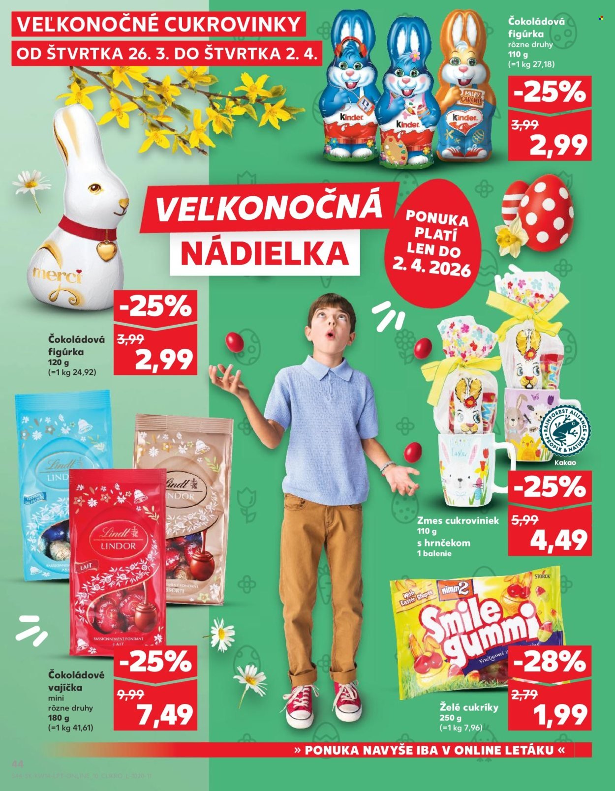 KAUFLAND leták - Od stredy 1.4.2026 (2026-04-01 - 2026-04-08) | 44