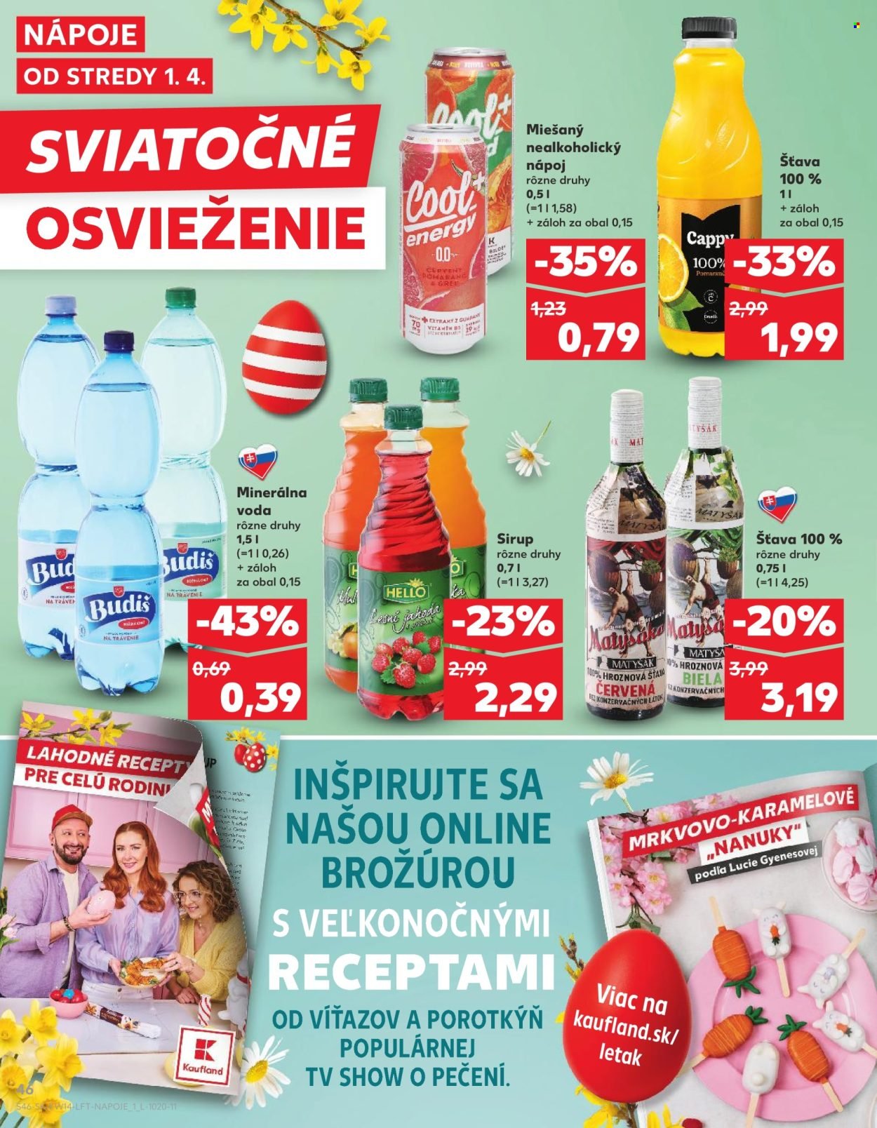 KAUFLAND leták - Od stredy 1.4.2026 (2026-04-01 - 2026-04-08) | 46